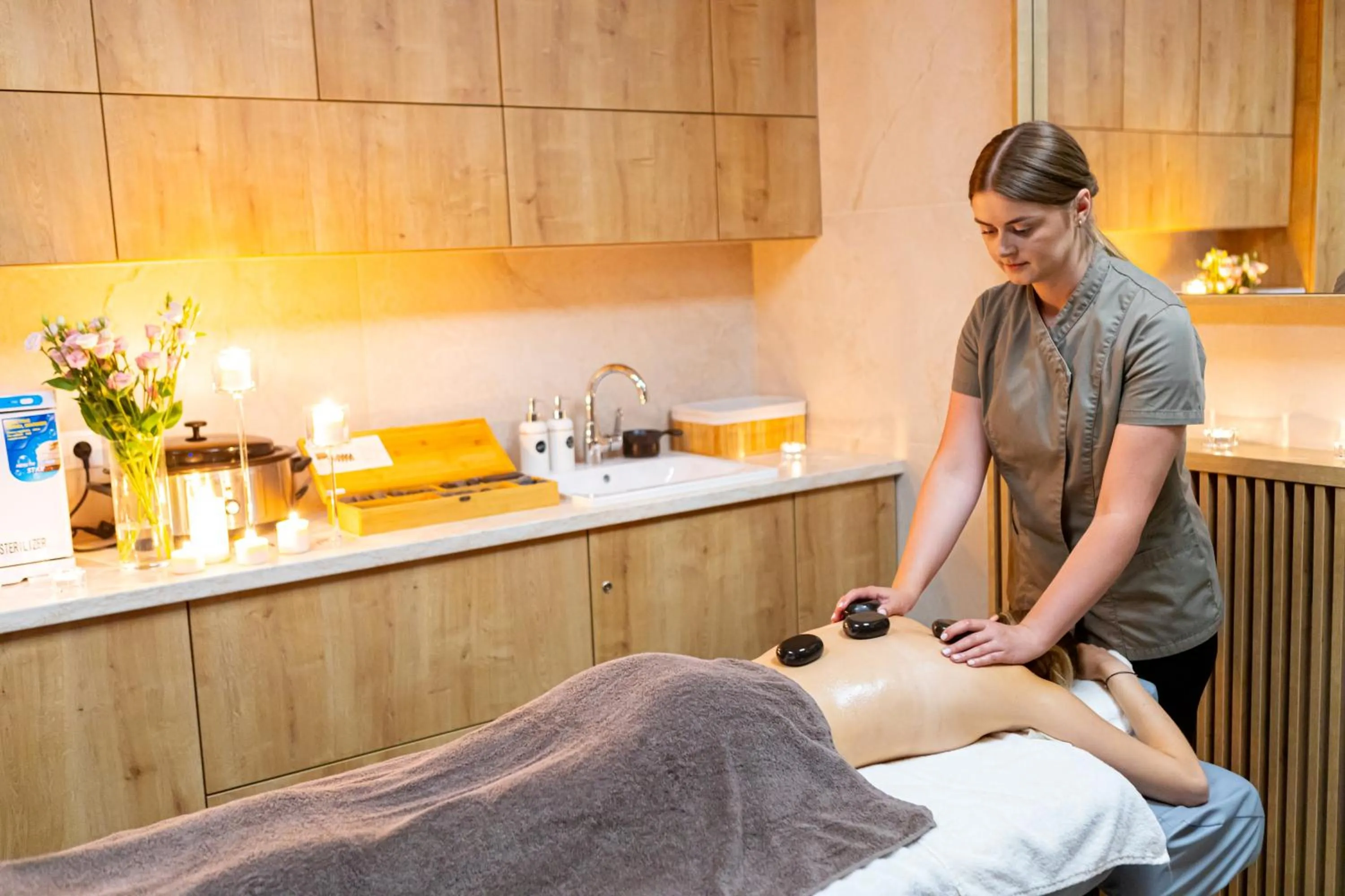 Spa and wellness centre/facilities in Hotel Avangarda