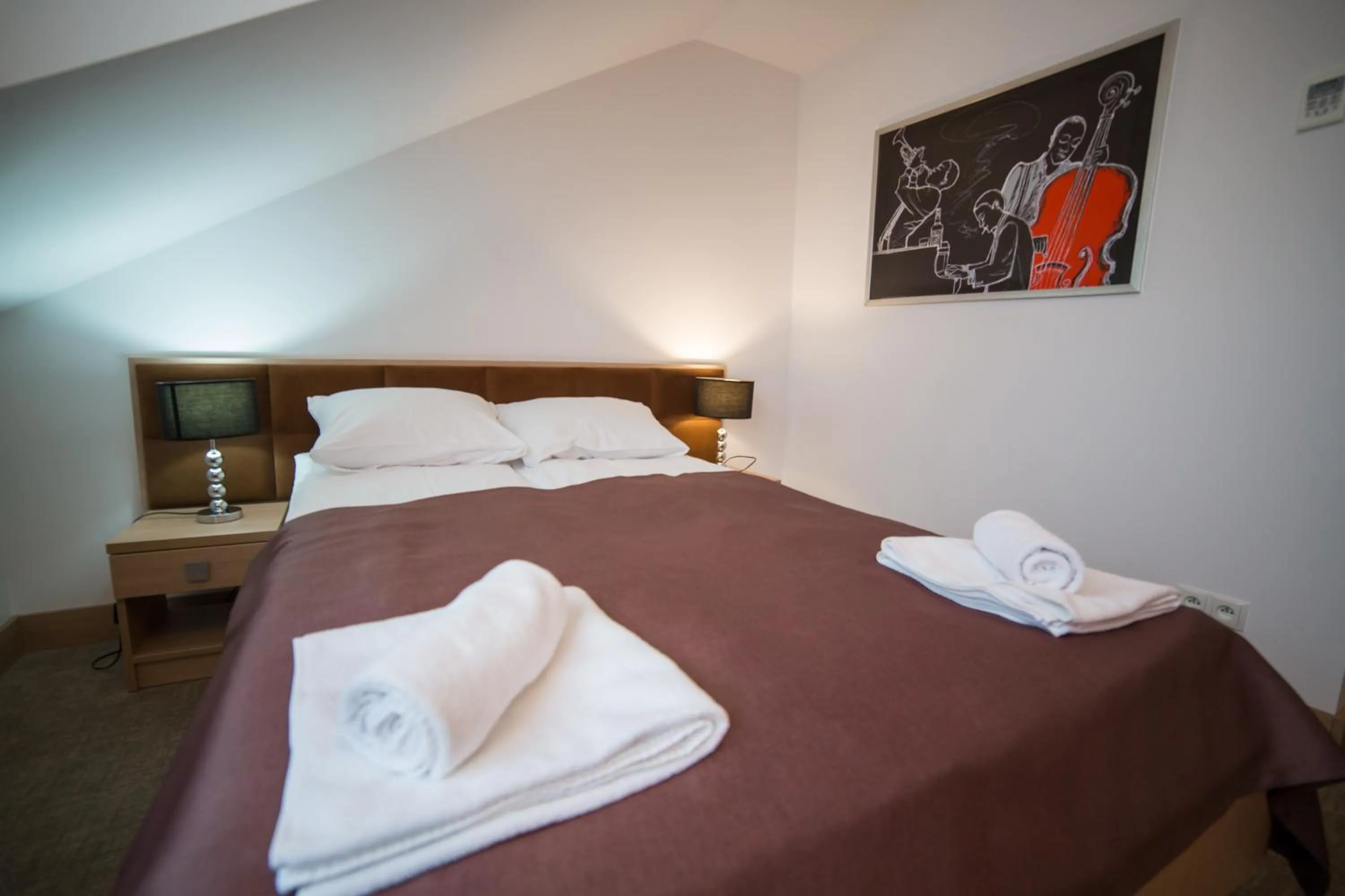 Photo of the whole room, Bed in Hotel Avangarda