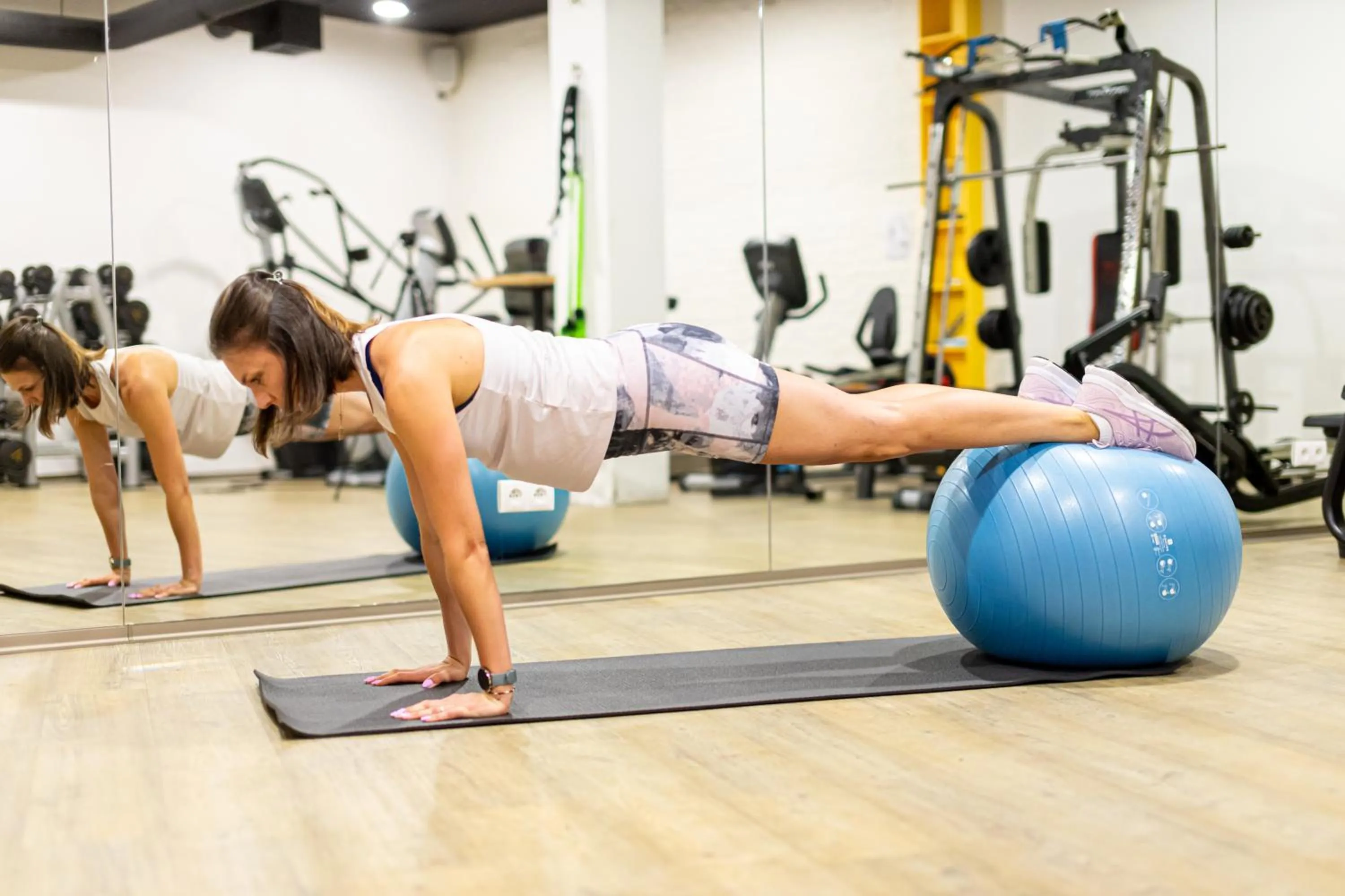 Fitness centre/facilities in Hotel Avangarda