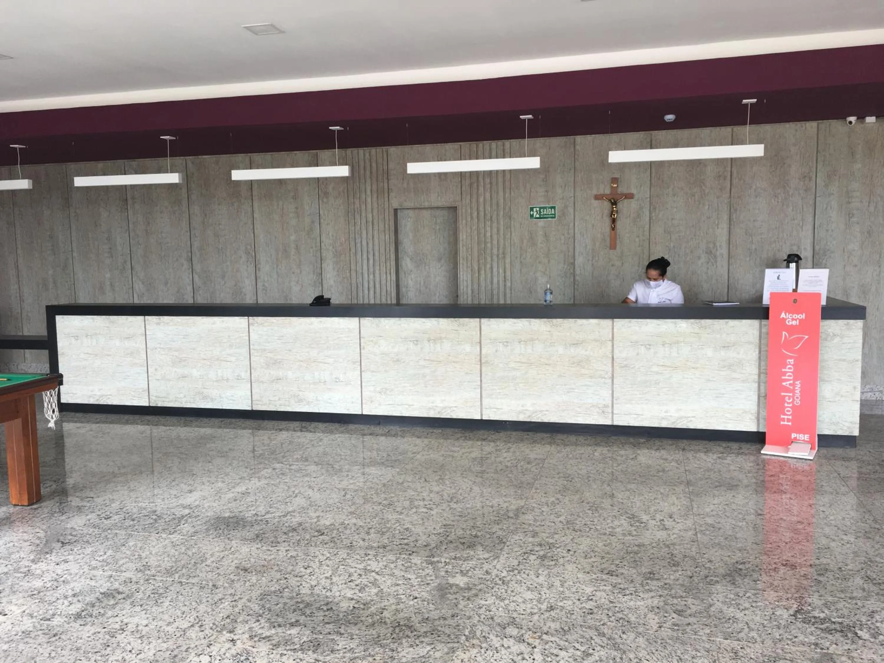 Lobby or reception in Hotel Abba Goiana PE