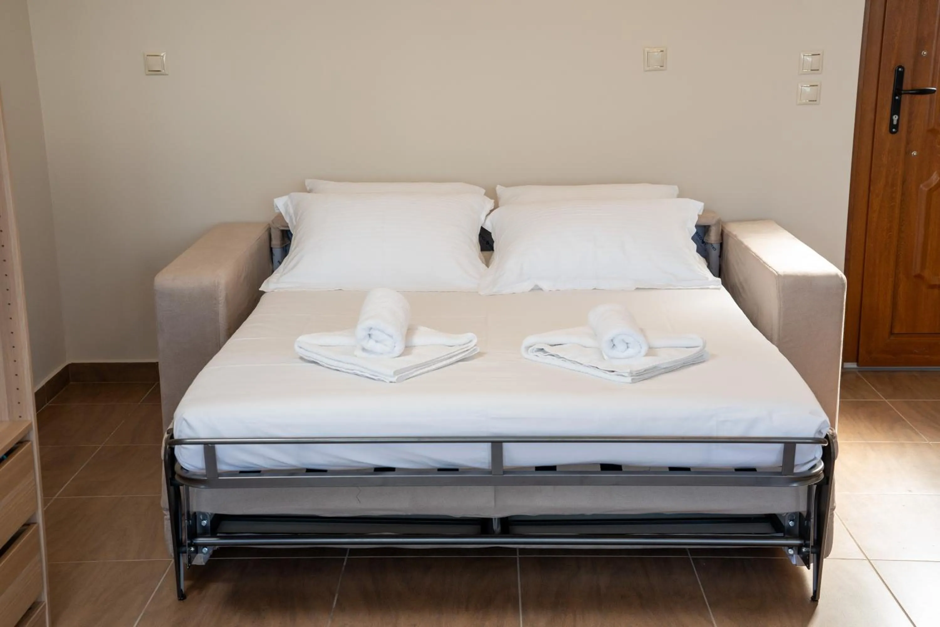 Bed in Panoramic Sunset