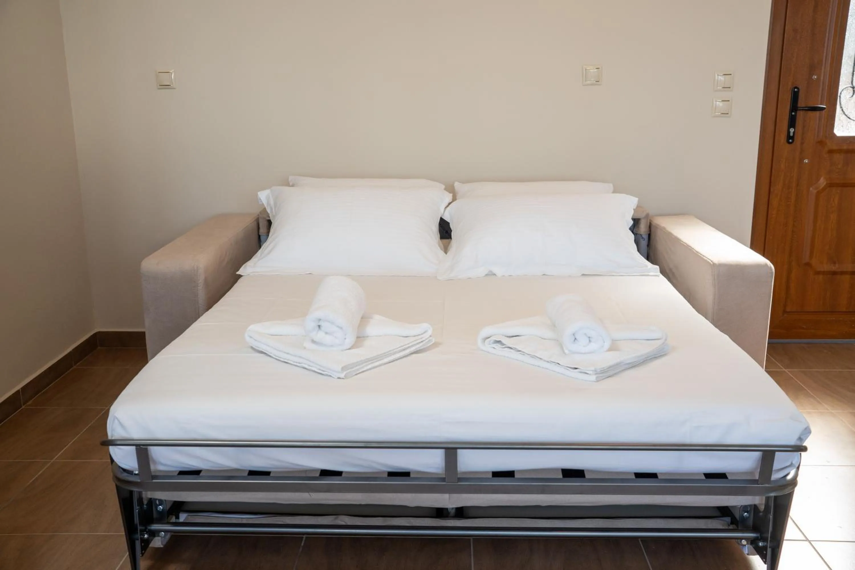 Bed in Panoramic Sunset