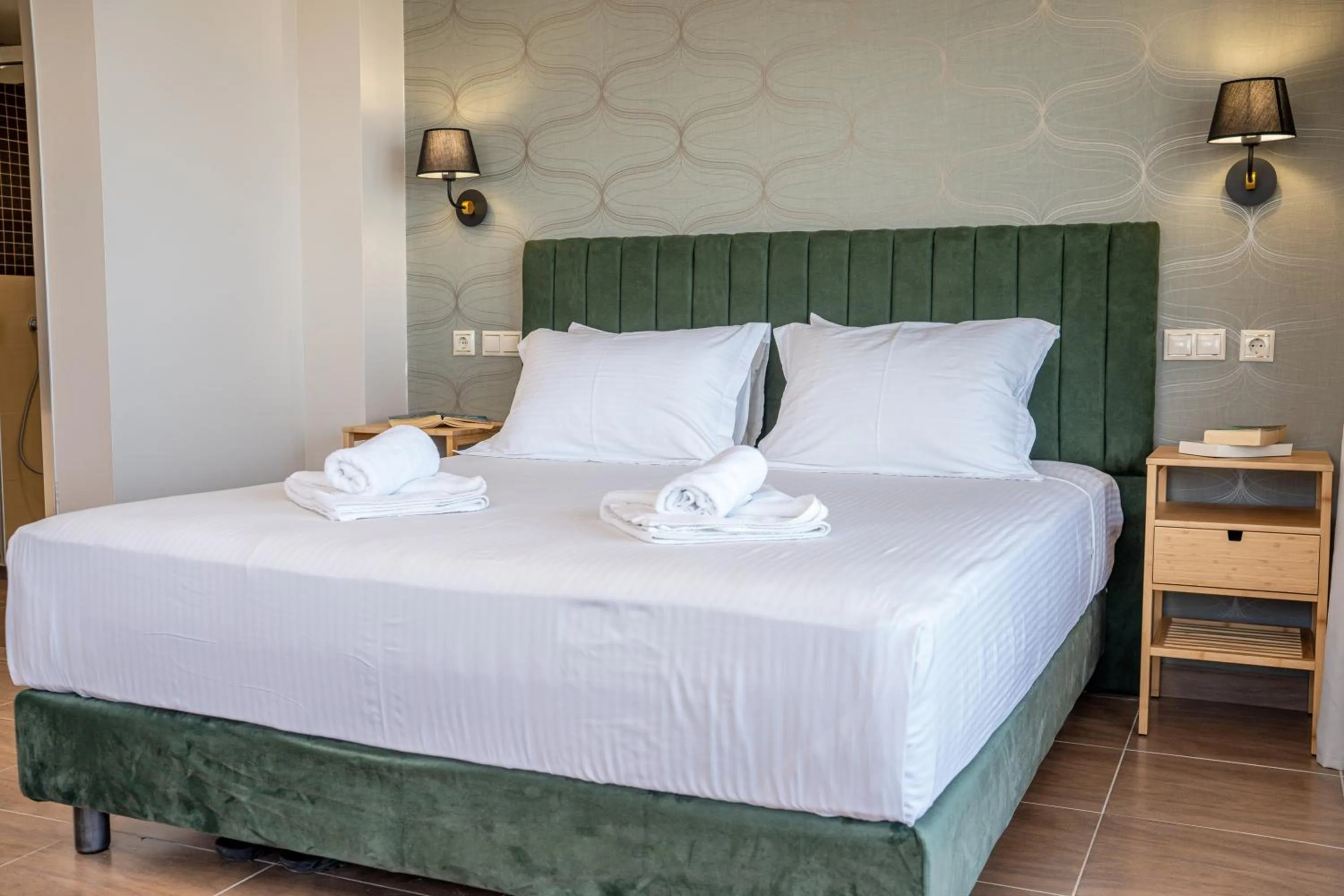 Bed in Panoramic Sunset