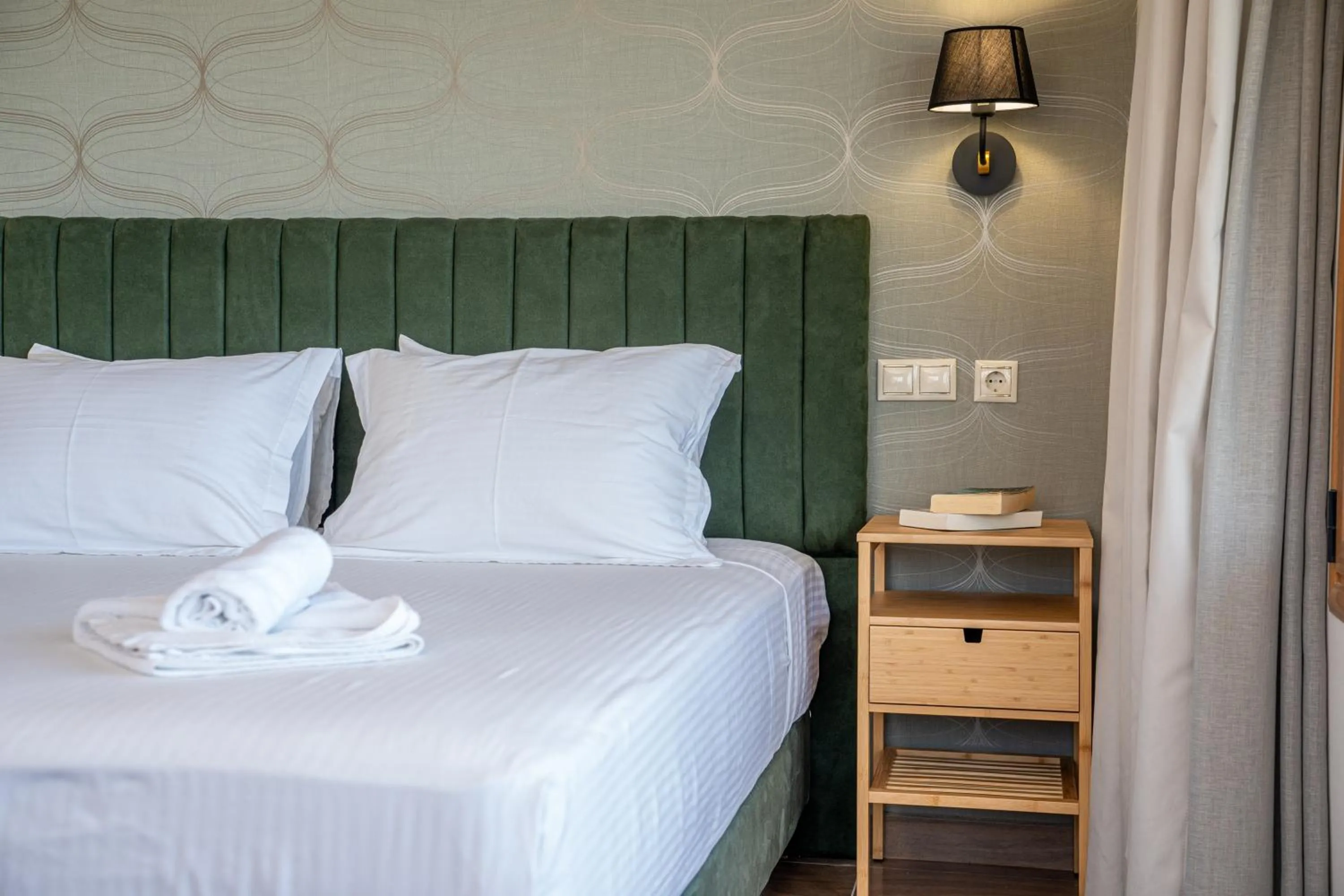 Bed in Panoramic Sunset