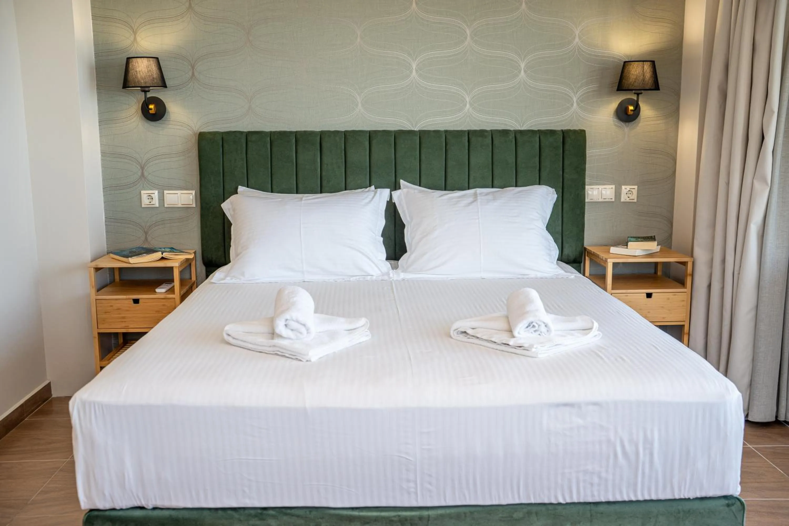 Bed in Panoramic Sunset