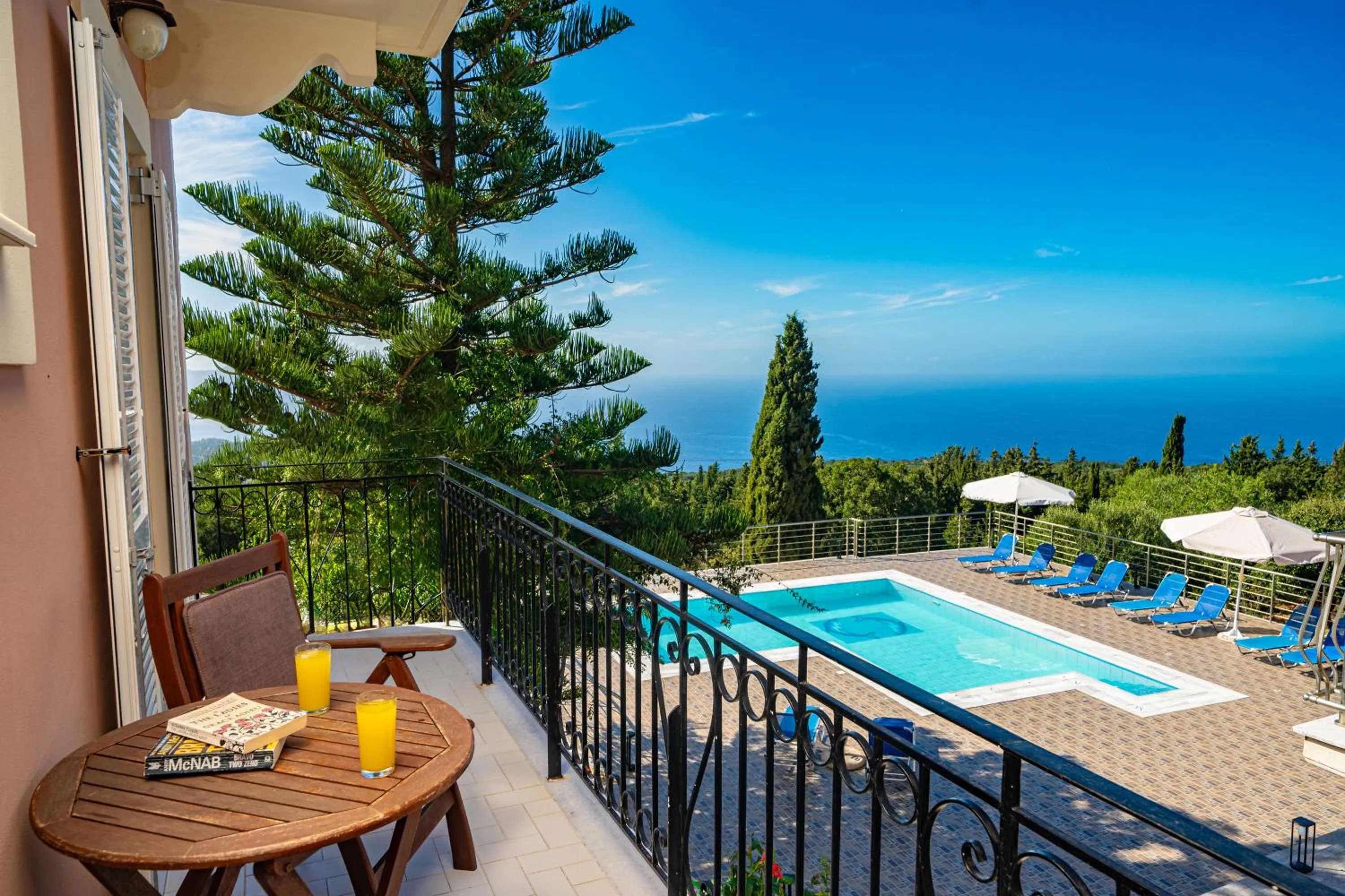 Balcony/Terrace in Panoramic Sunset