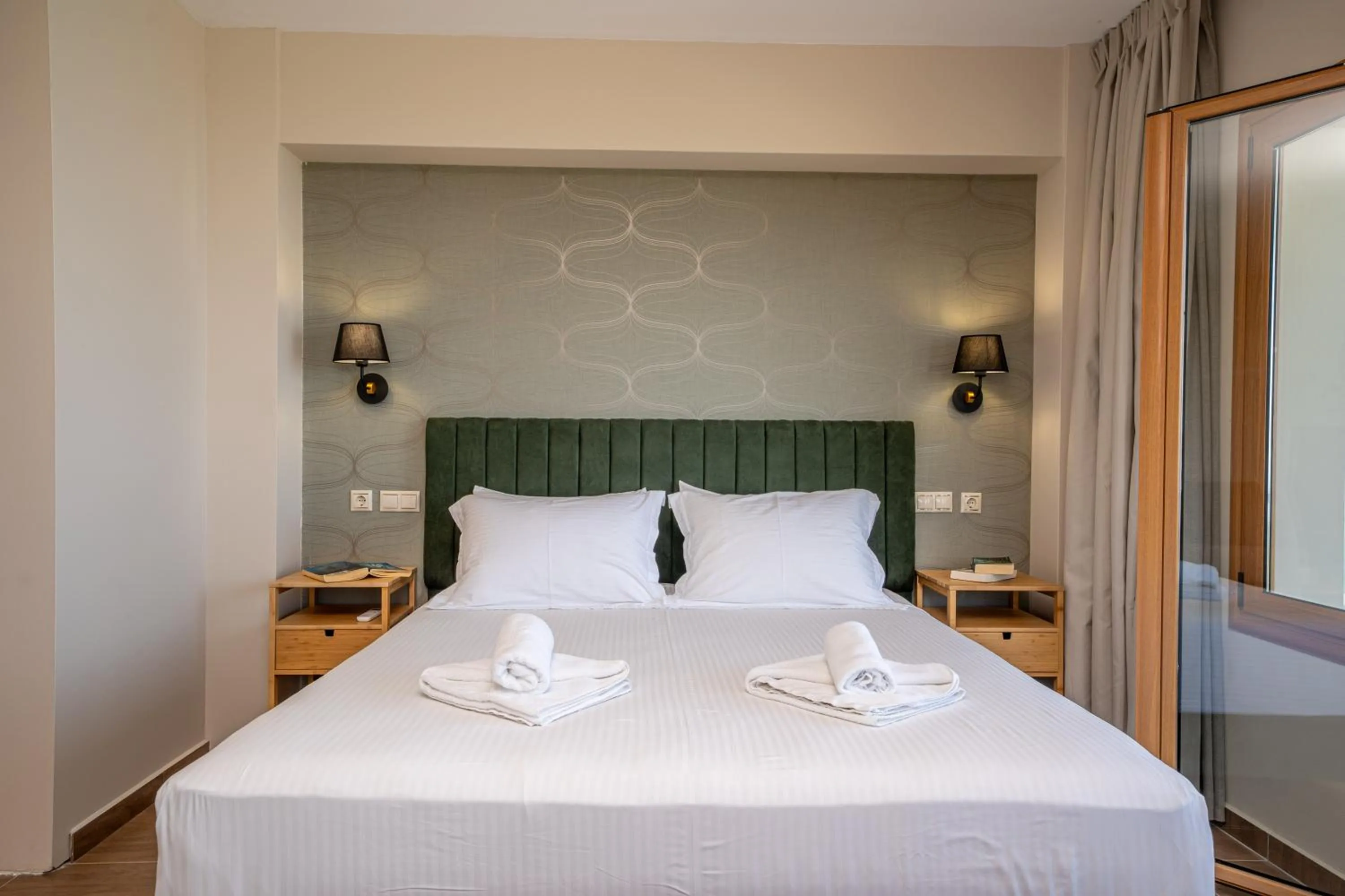 Bed in Panoramic Sunset