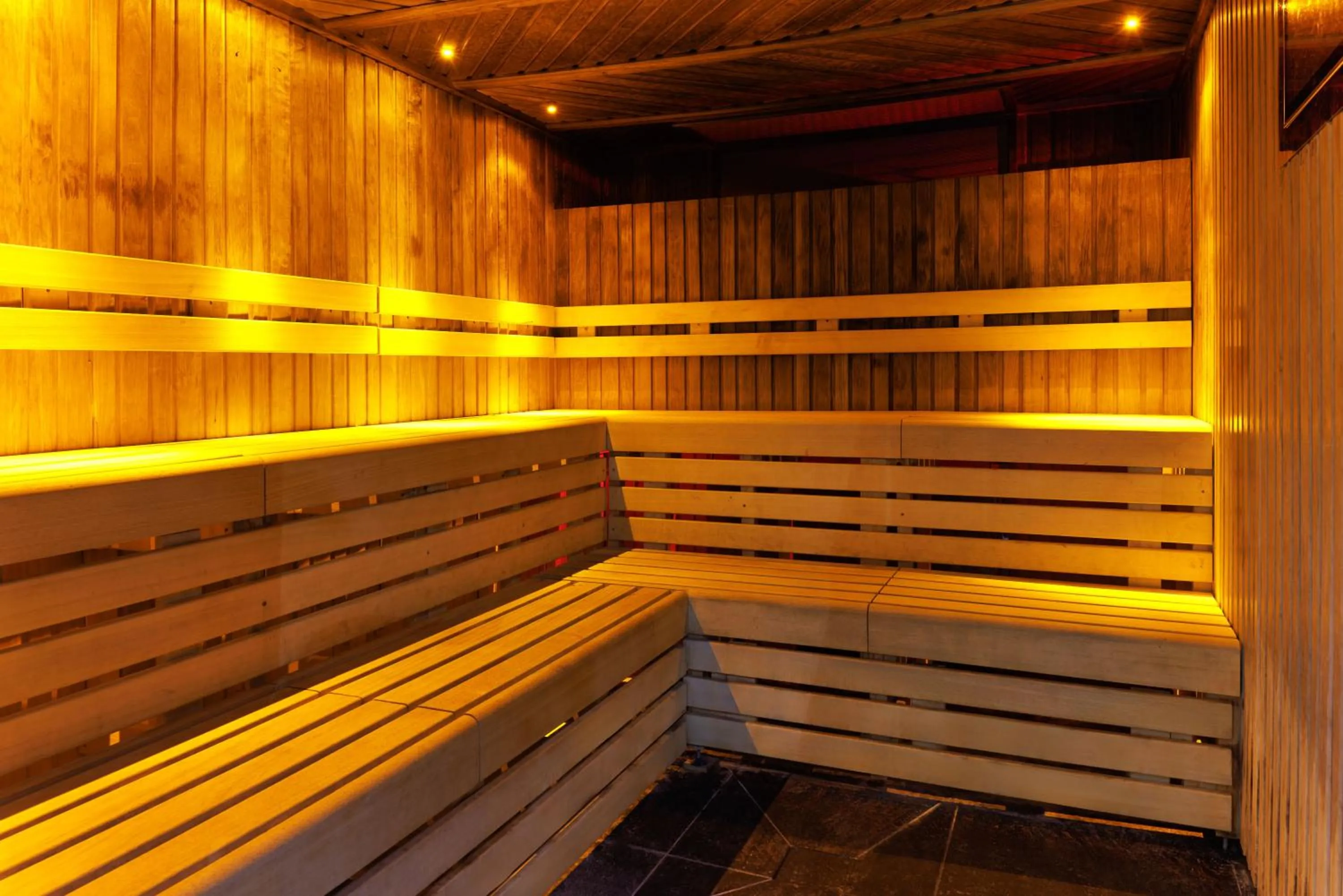 Sauna in Hilton London Syon Park