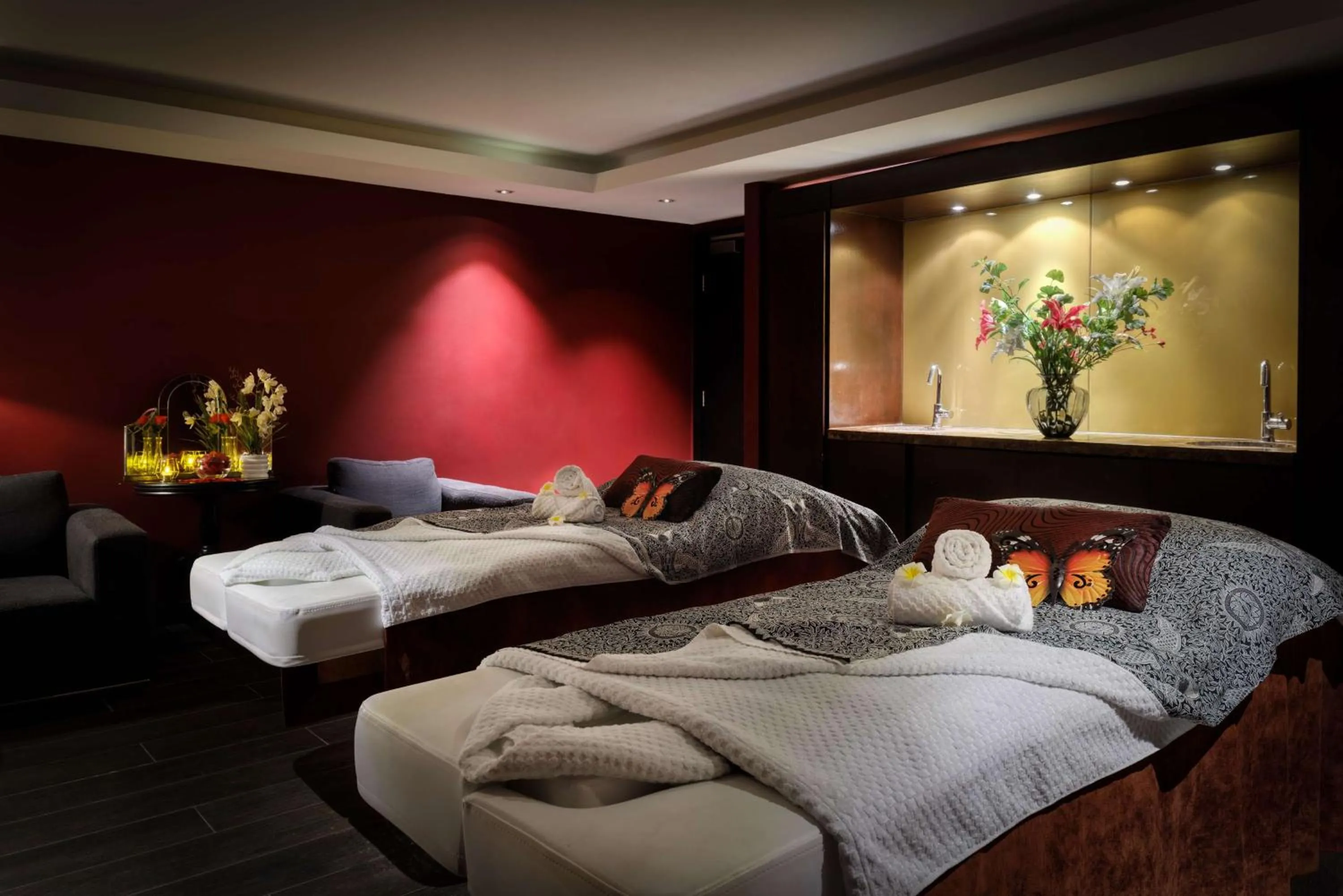 Spa and wellness centre/facilities, Bed in Hilton London Syon Park