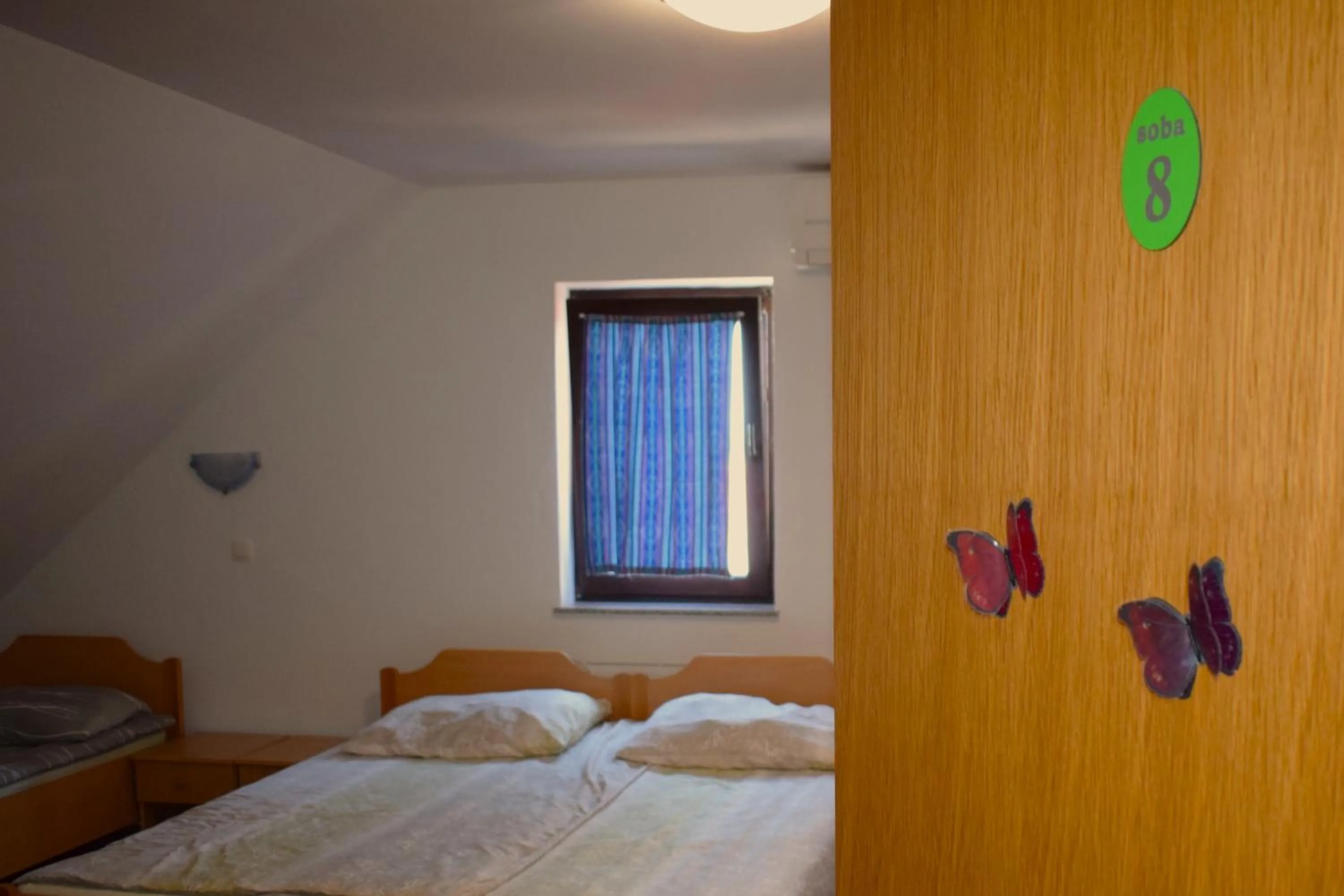 Bed in Farm Stay Zevnik