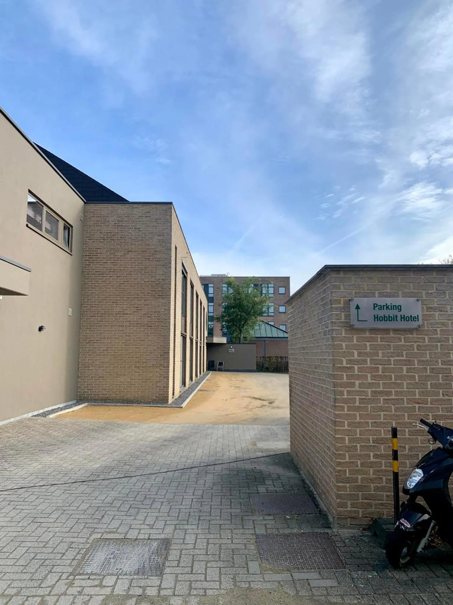 Property building in Hobbit Hotel Mechelen