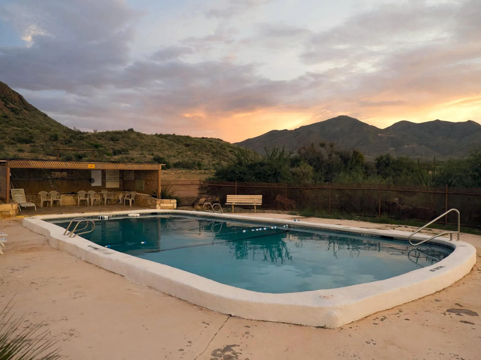On site in Terlingua Ranch Lodge