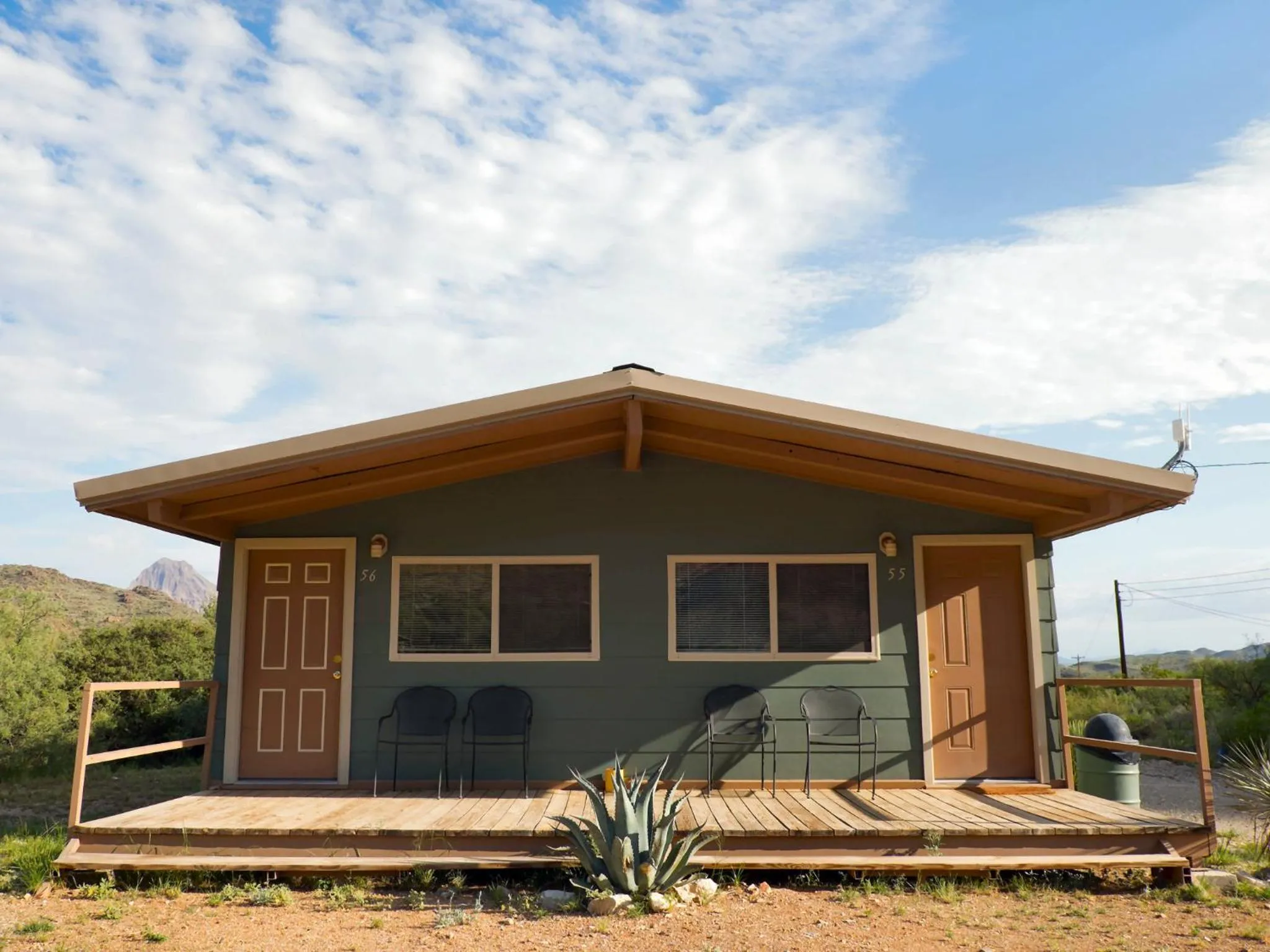 Property building in Terlingua Ranch Lodge