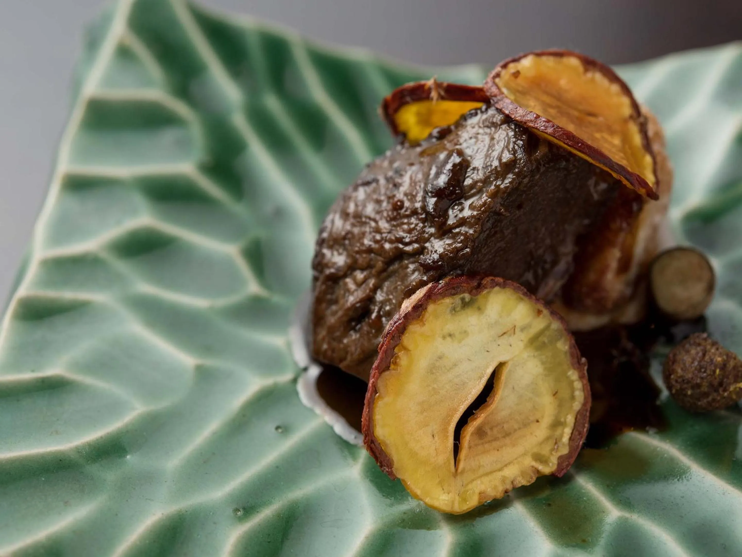 Food close-up in Maki No Oto Kanazawa