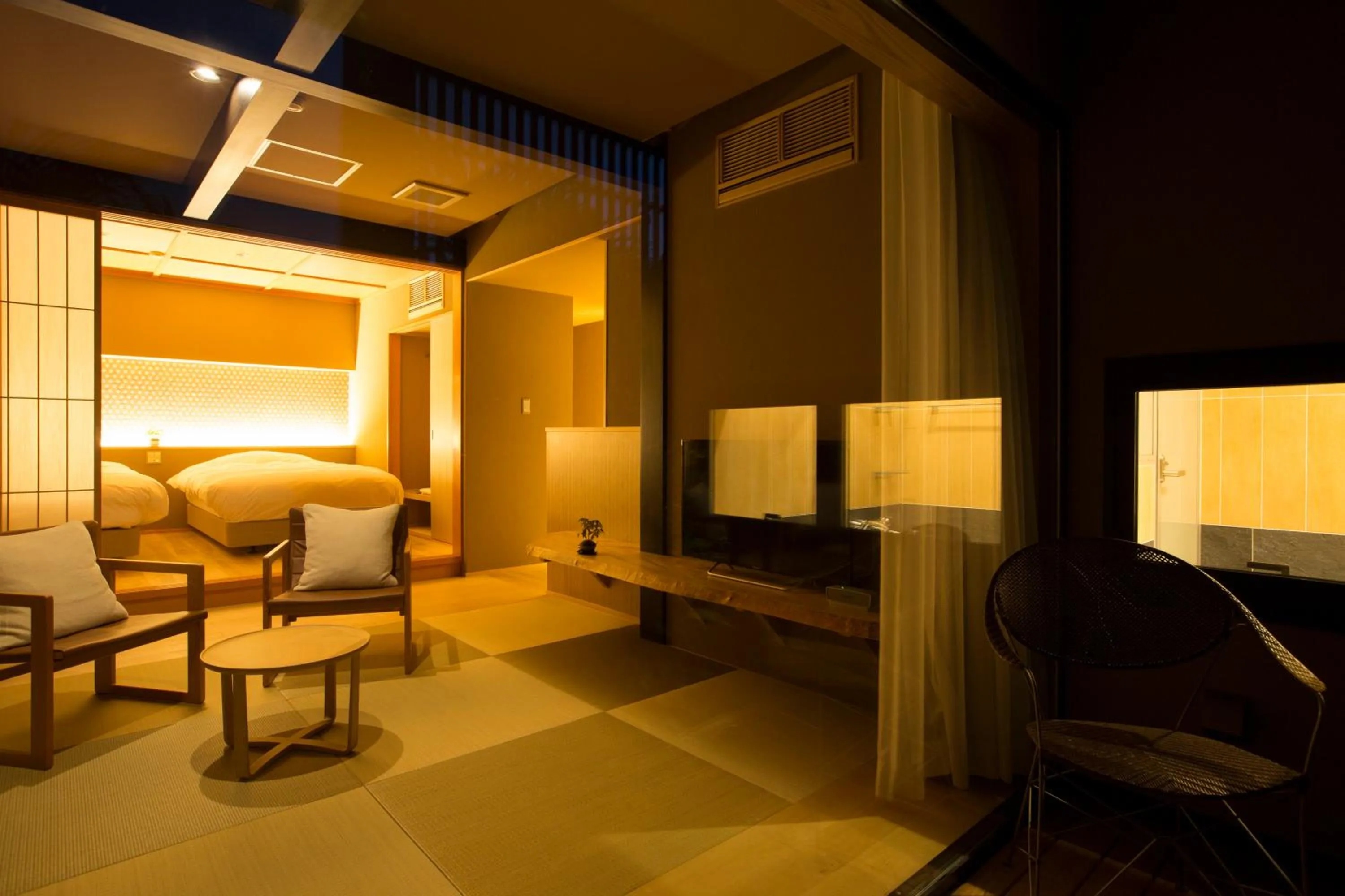 Living room in Maki No Oto Kanazawa