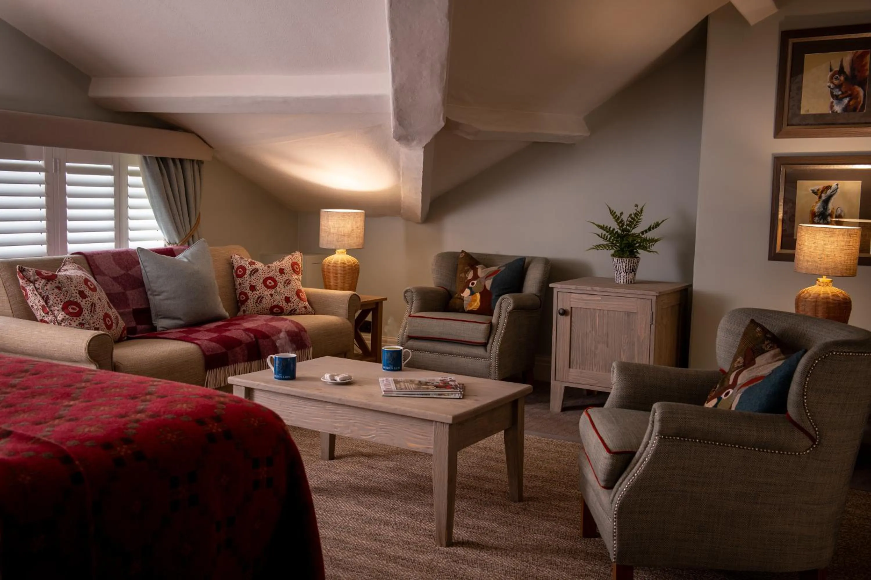 Bedroom in The Golden Lion at Settle