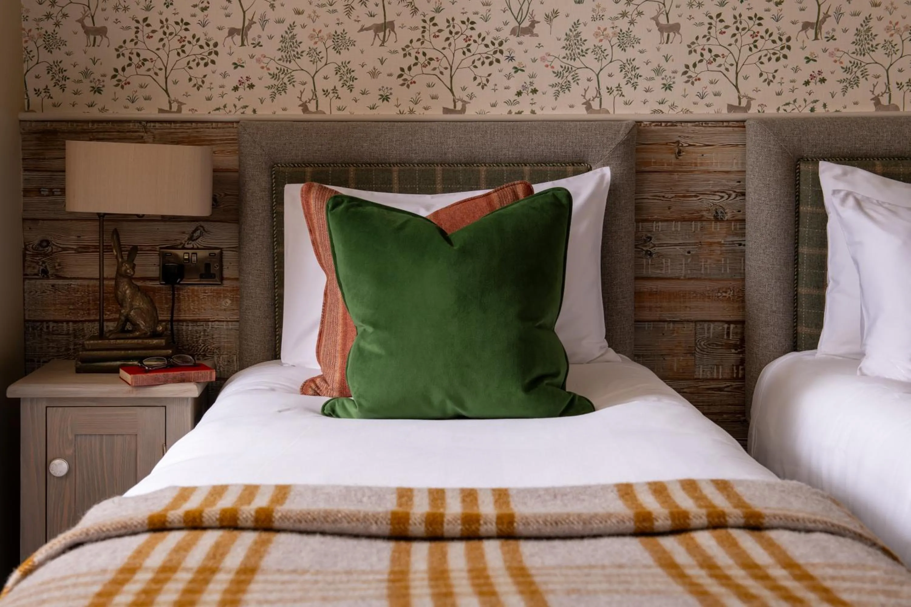 Bed in The Golden Lion at Settle