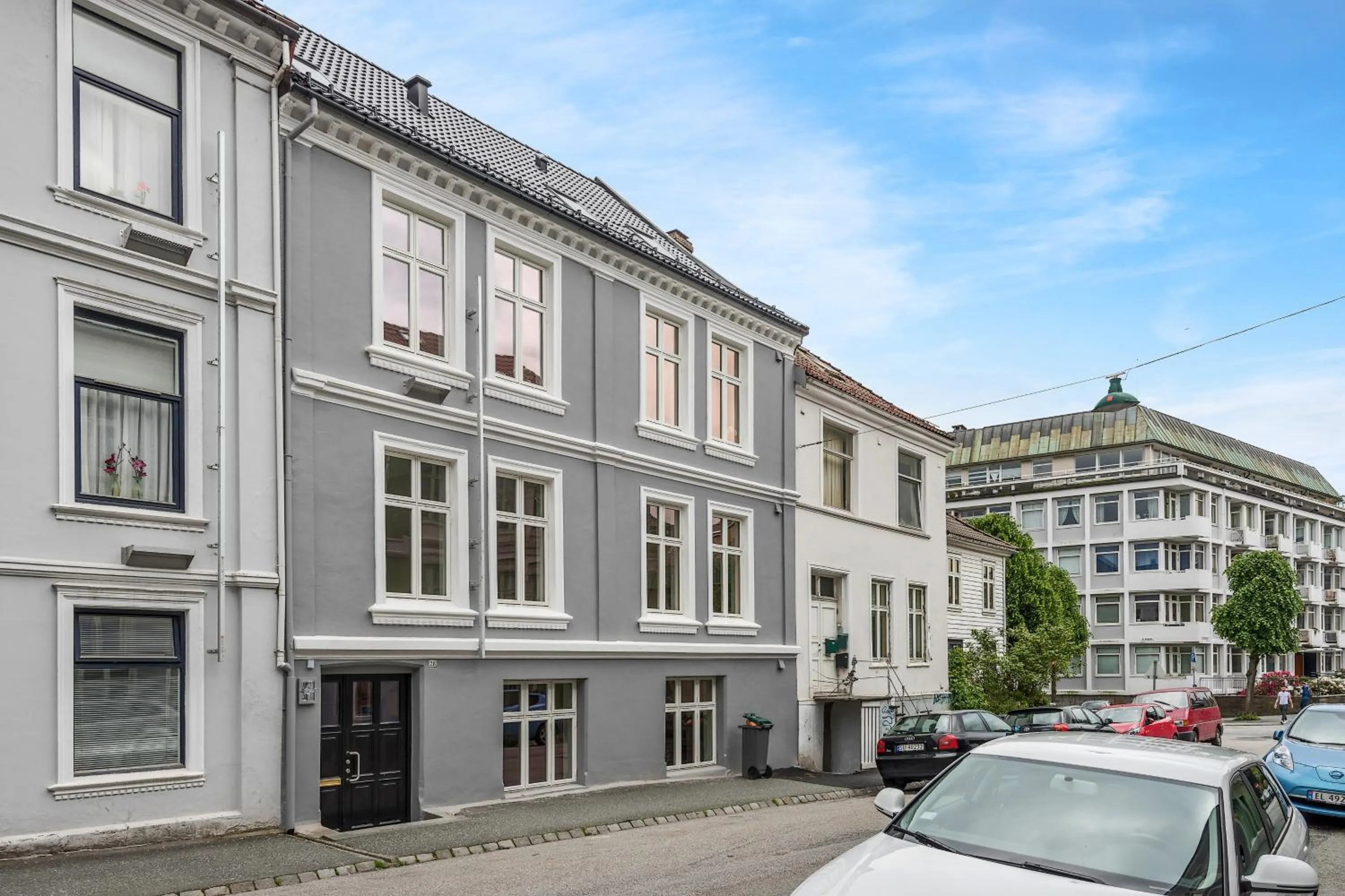 Facade/entrance in Fosswinckel Apartments