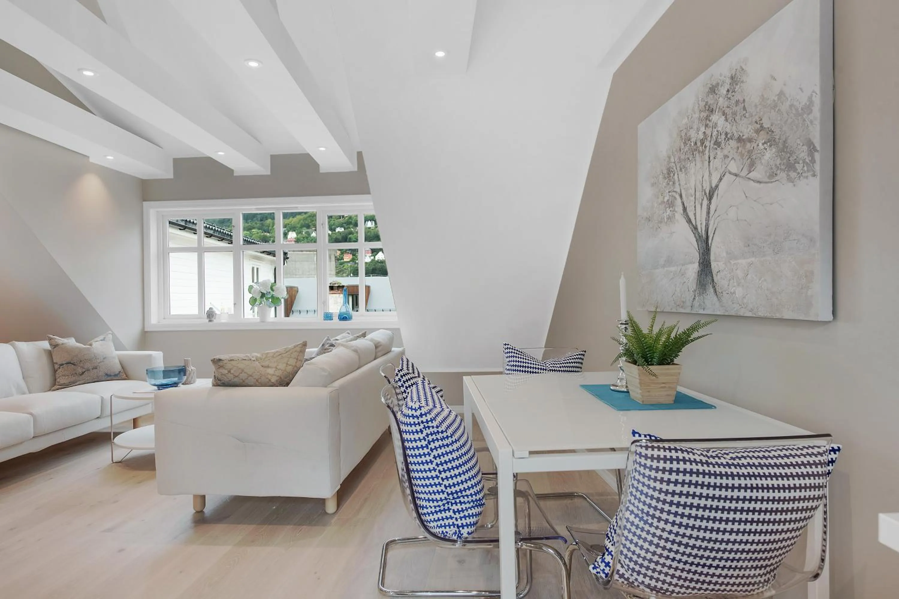 Living room in Fosswinckel Apartments