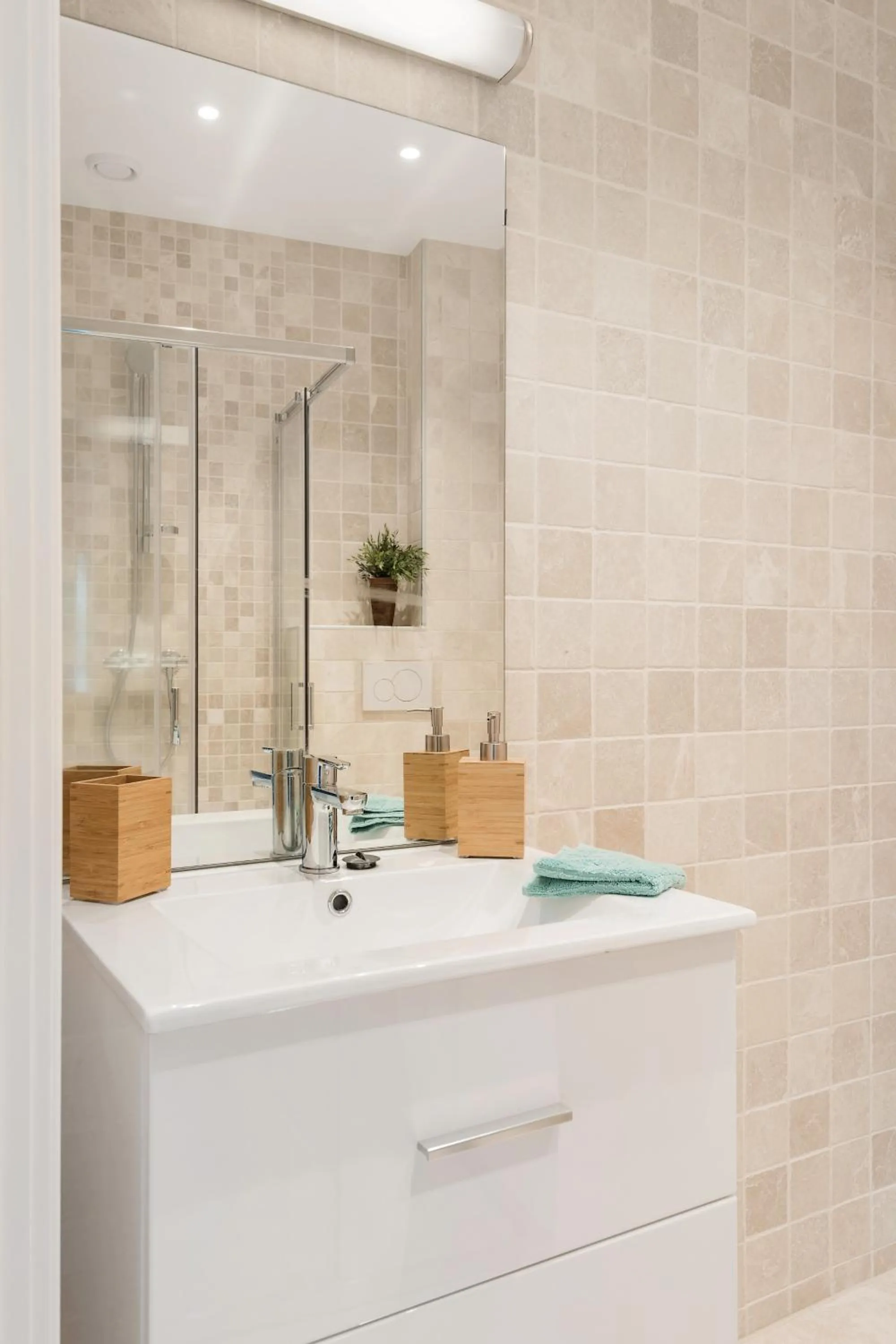 Bathroom in Fosswinckel Apartments