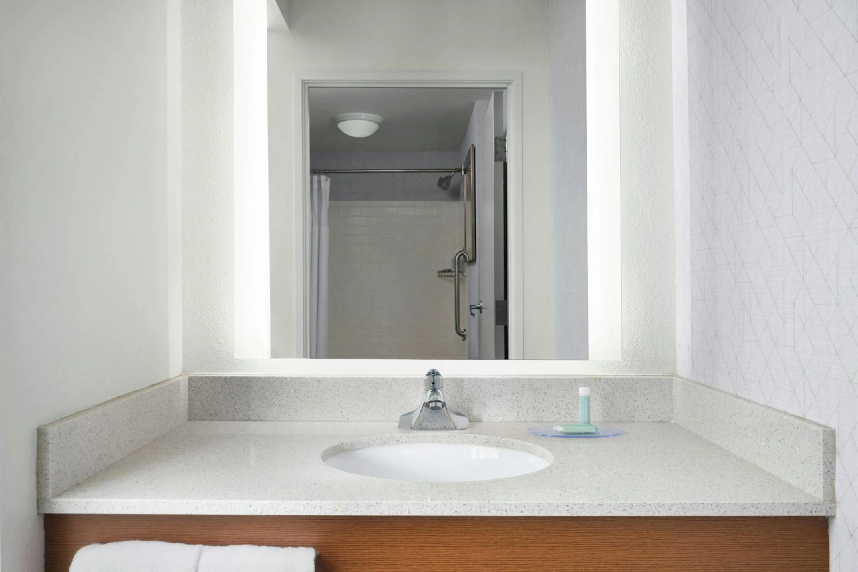 Bathroom in SpringHill Suites Chicago Downtown/River North