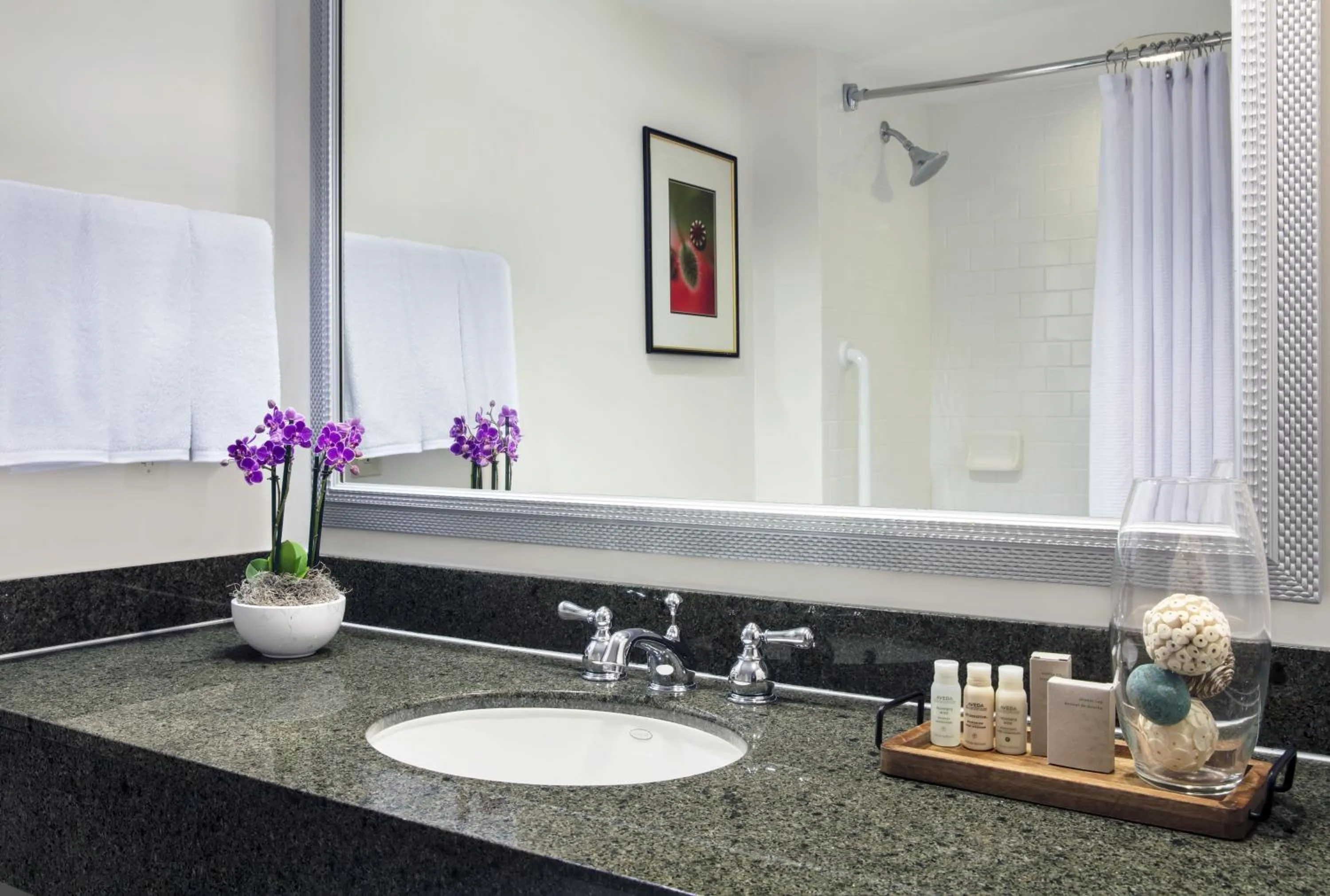 Bathroom in Renaissance Fort Lauderdale Cruise Port Hotel