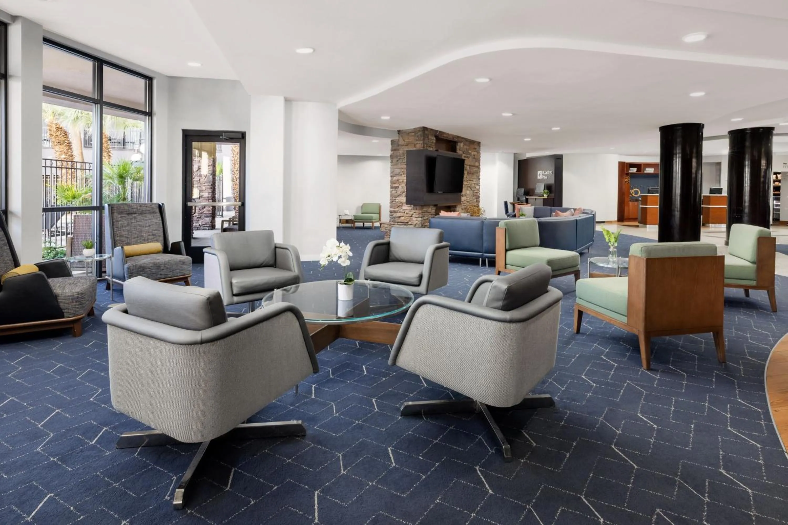 Lobby or reception in Courtyard By Marriott Las Vegas Stadium Area