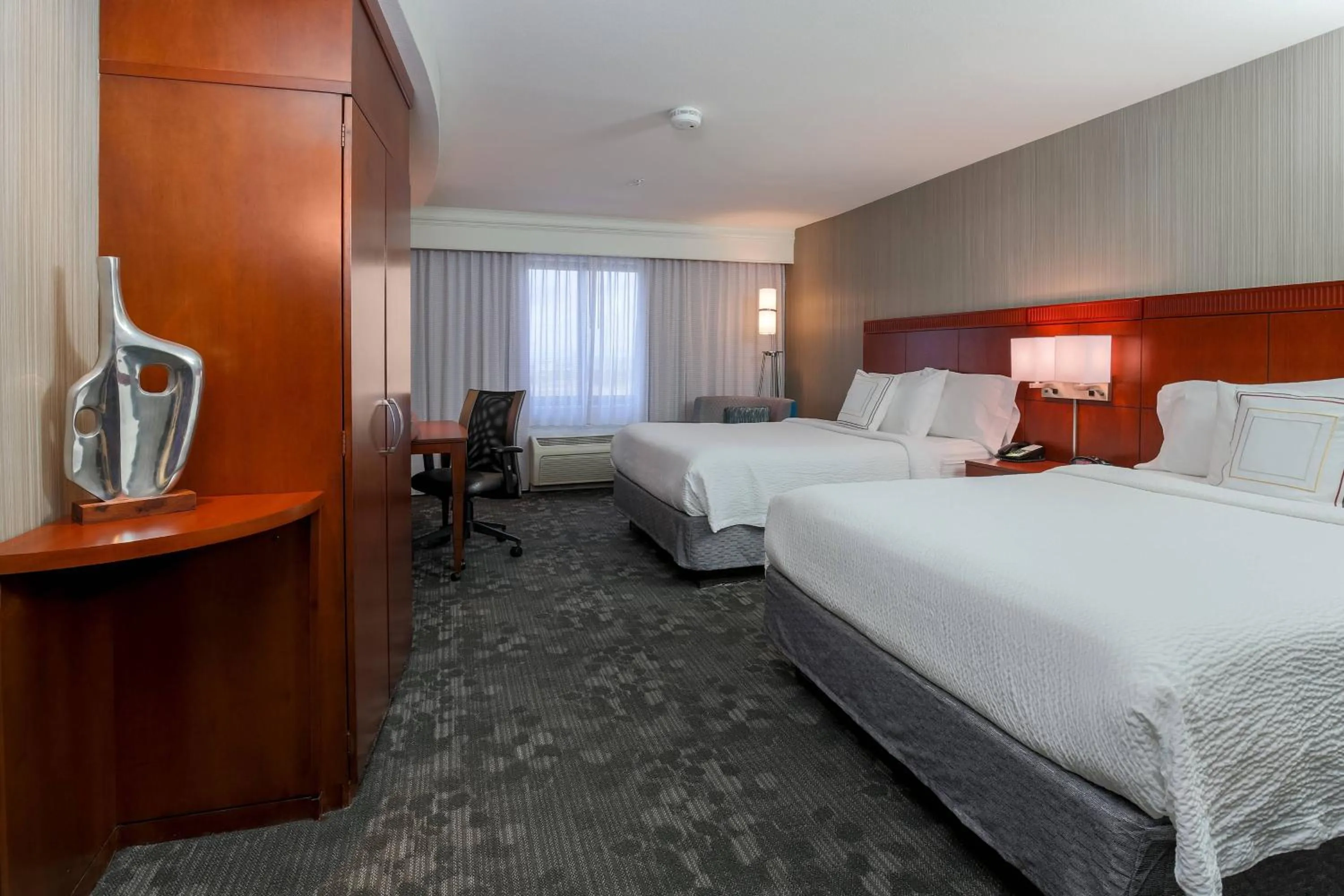 Photo of the whole room, Bed in Courtyard By Marriott Las Vegas Stadium Area