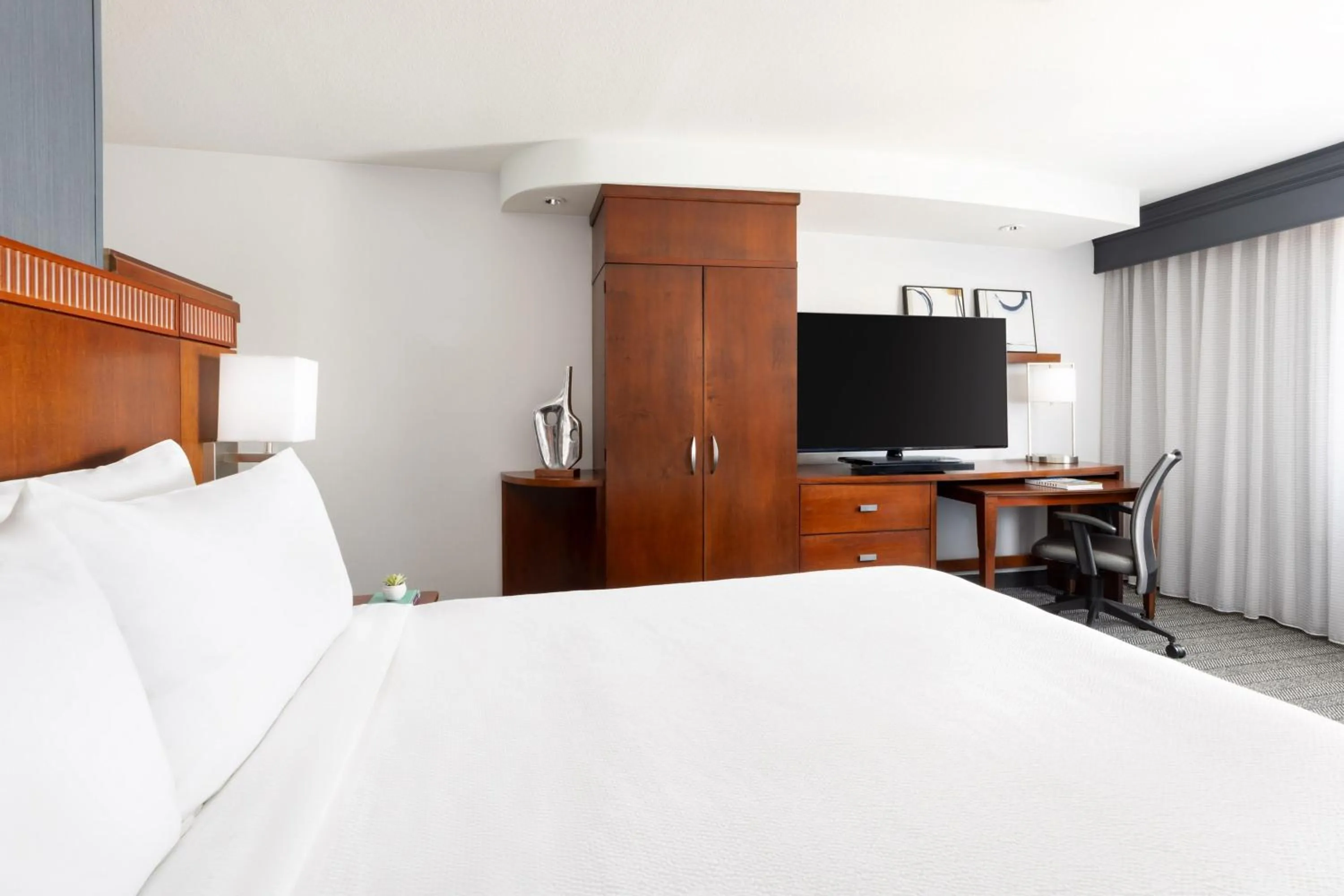 Photo of the whole room, Bed in Courtyard By Marriott Las Vegas Stadium Area