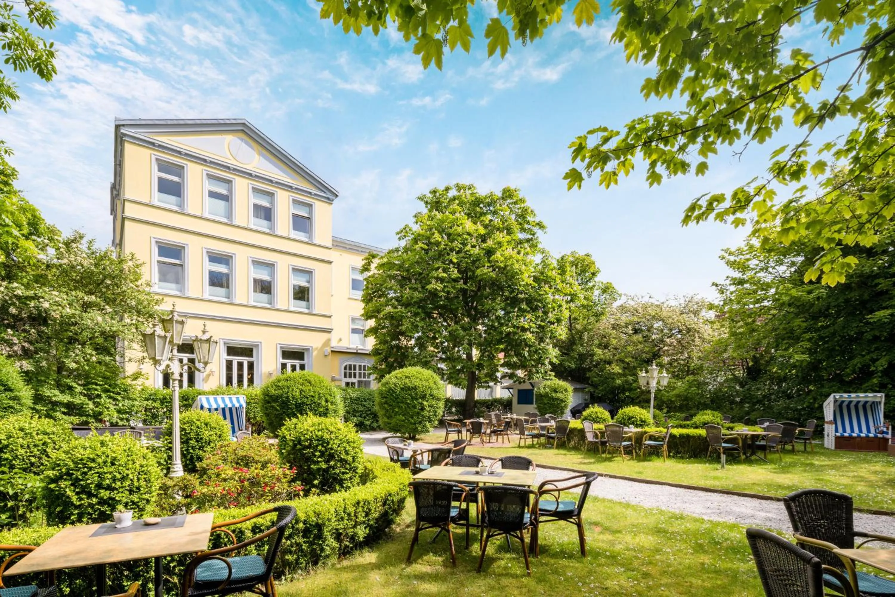 Garden in Parkhotel Wangerooge