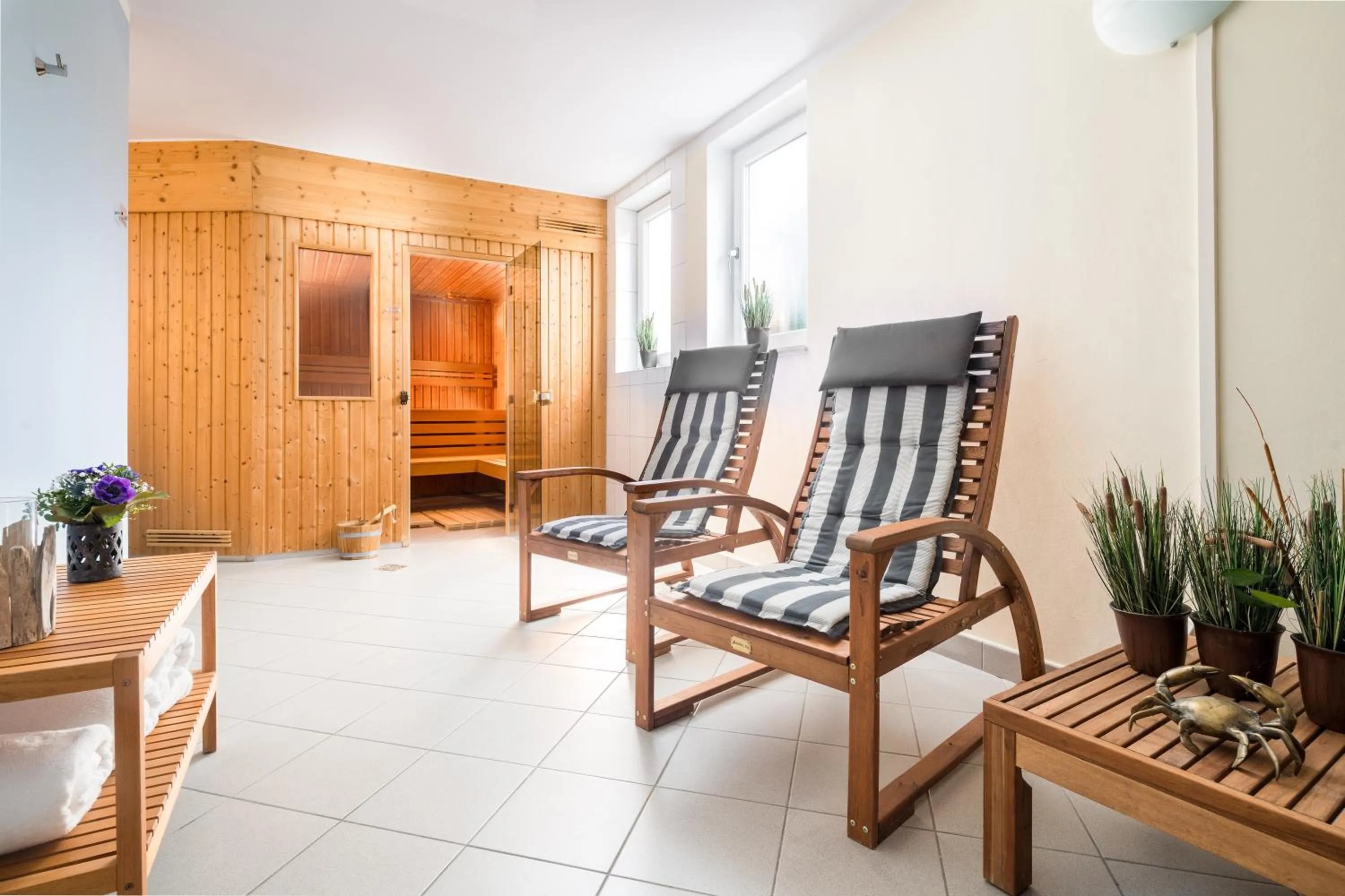 Sauna in Parkhotel Wangerooge
