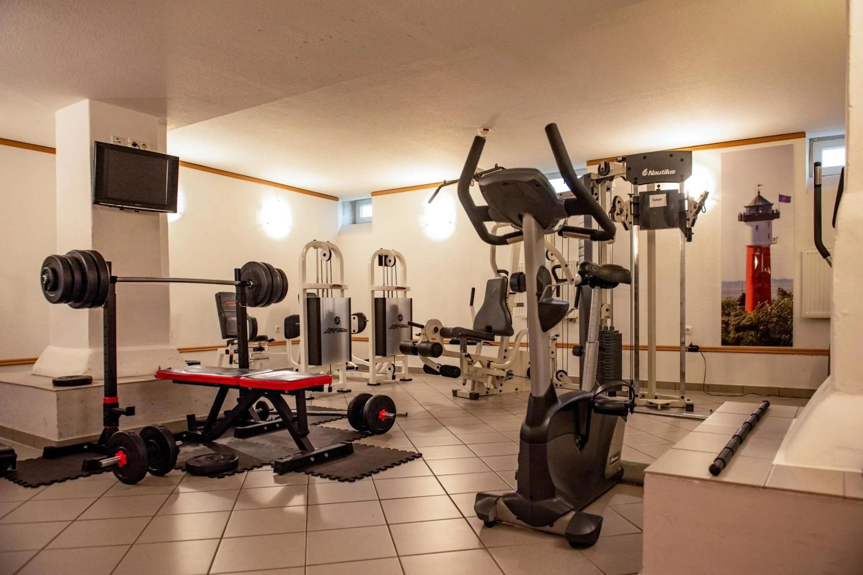 Fitness centre/facilities in Parkhotel Wangerooge