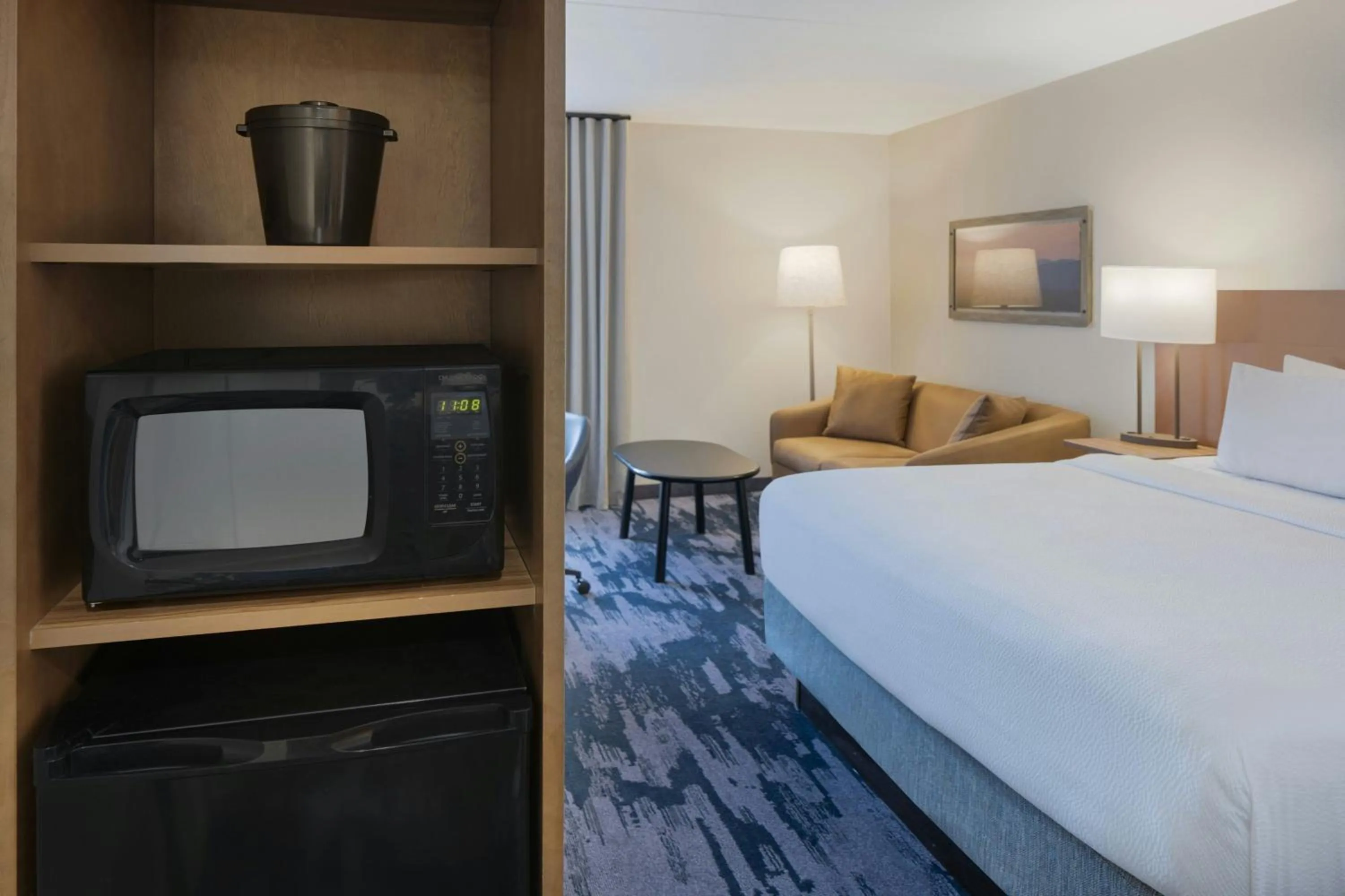 Photo of the whole room, Bed in Fairfield Inn Las Vegas Convention Center