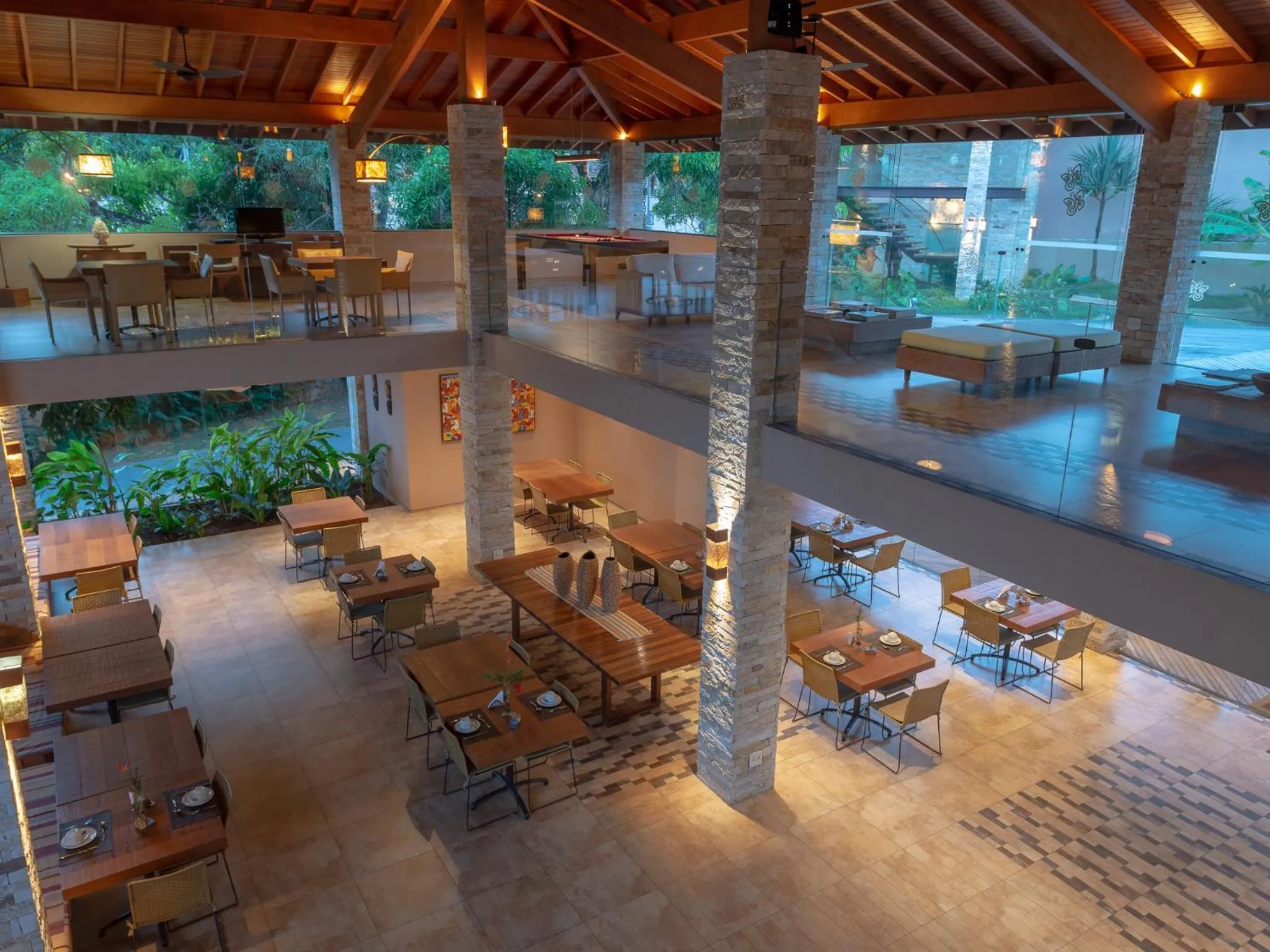 Restaurant/places to eat in Hotel Real Villa Bella