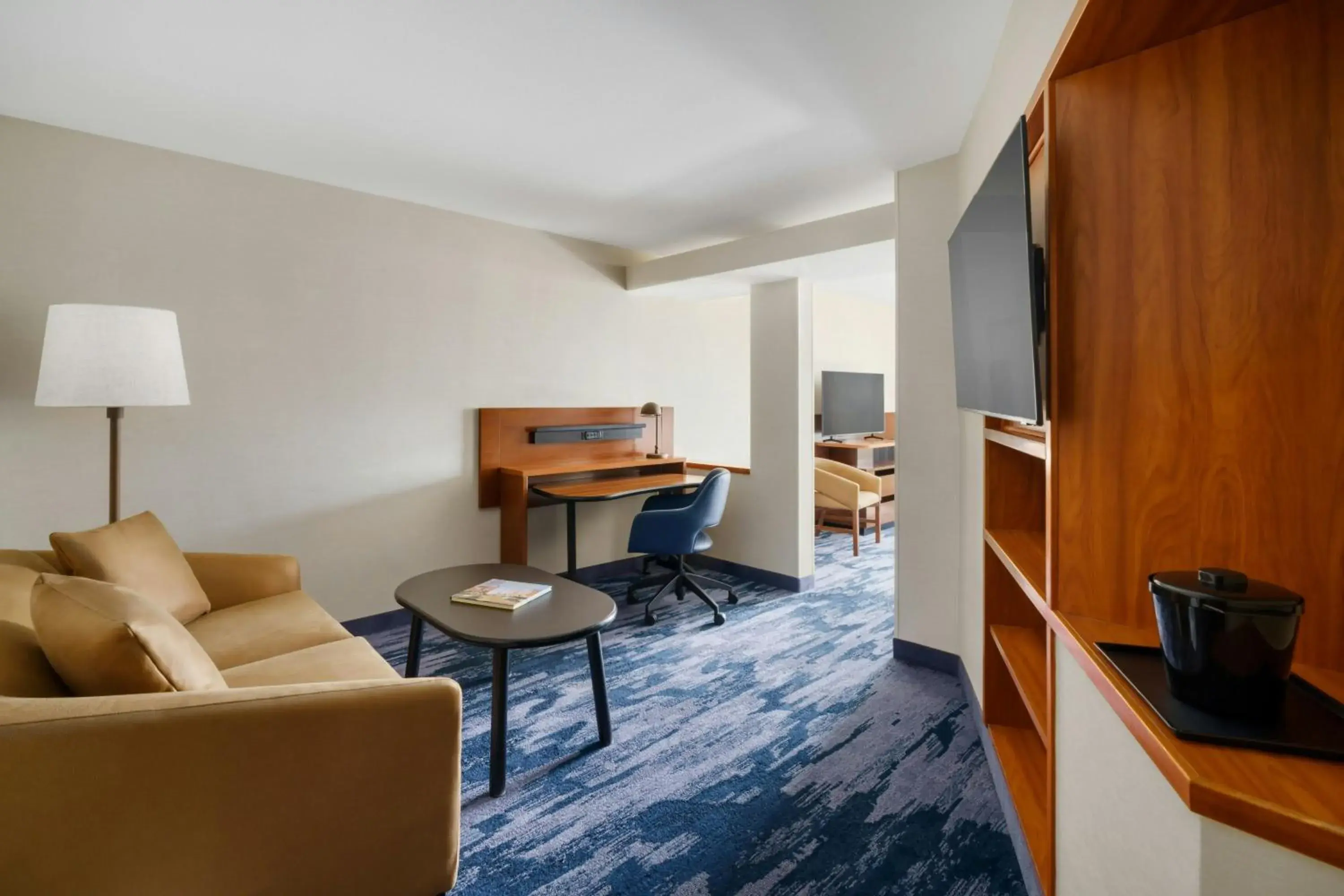 One-Bedroom King Suite with Sofa Bed in Fairfield by Marriott Inn & Suites Las Vegas Stadium Area One-Bedroom King Suite with Sofa Bed in Fairfield by Marriott Inn & Suites Las Vegas Stadium Area