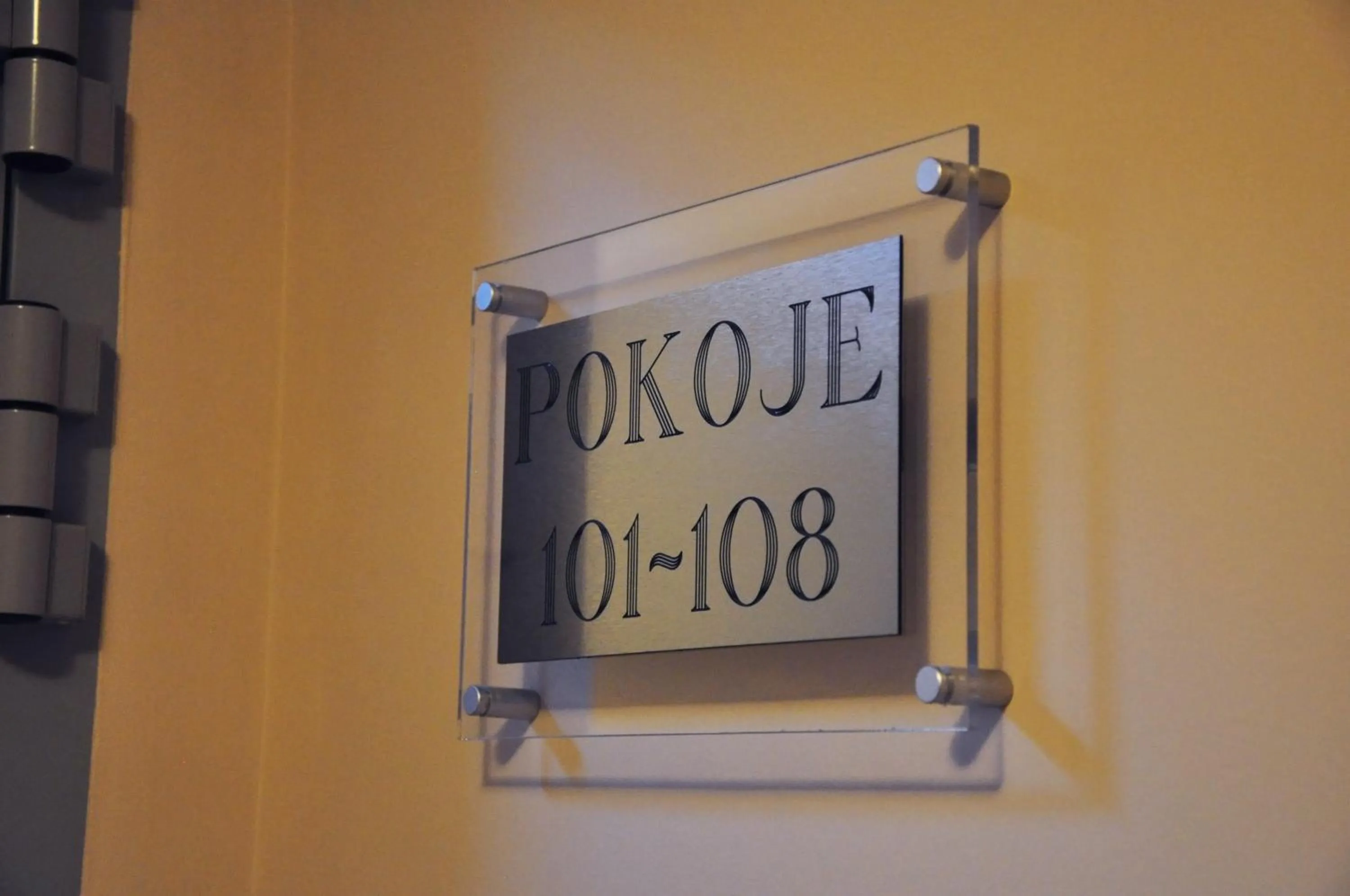 Logo/Certificate/Sign in Hotel Pojezierze