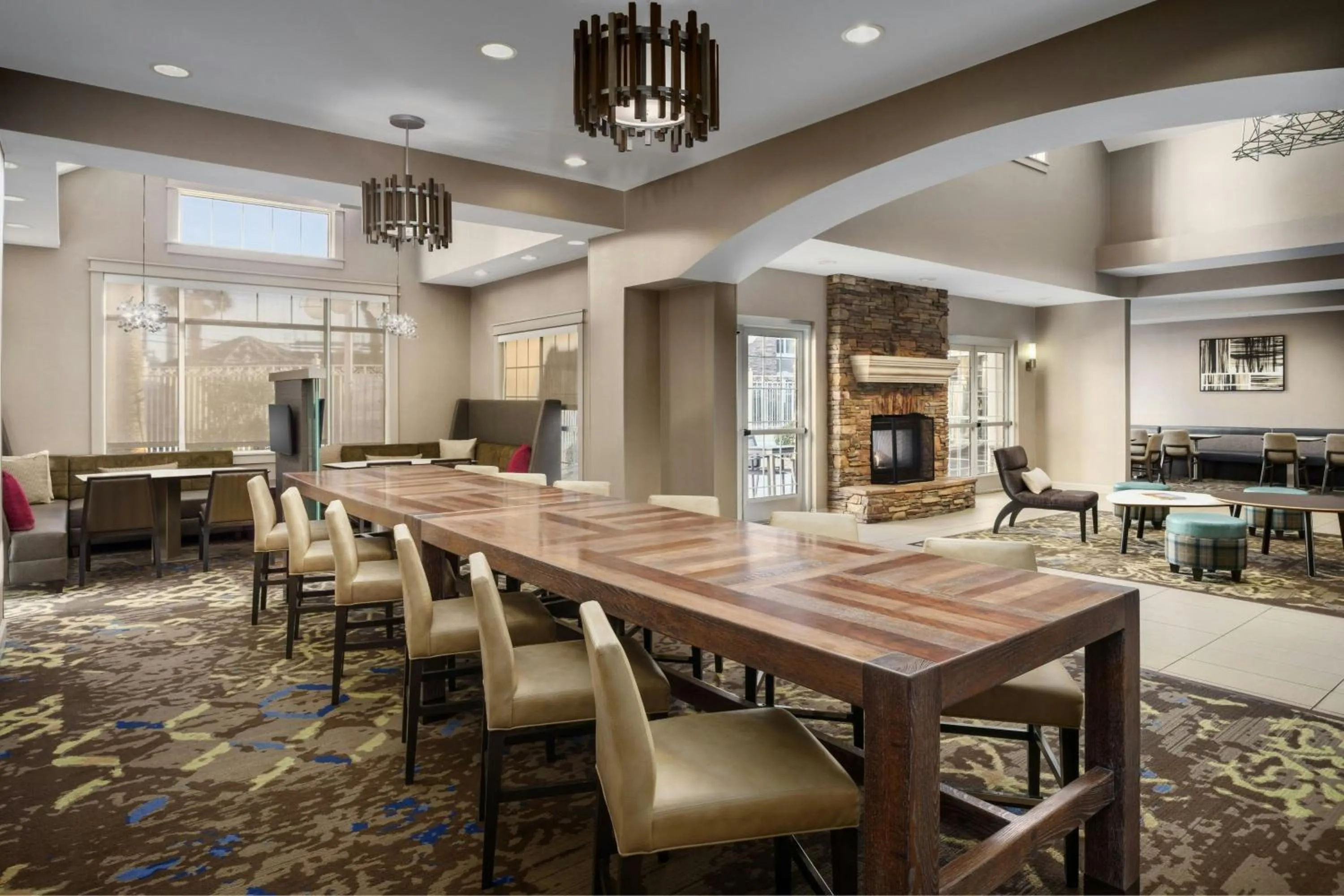 Lobby or reception in Residence Inn By Marriott Las Vegas Stadium Area