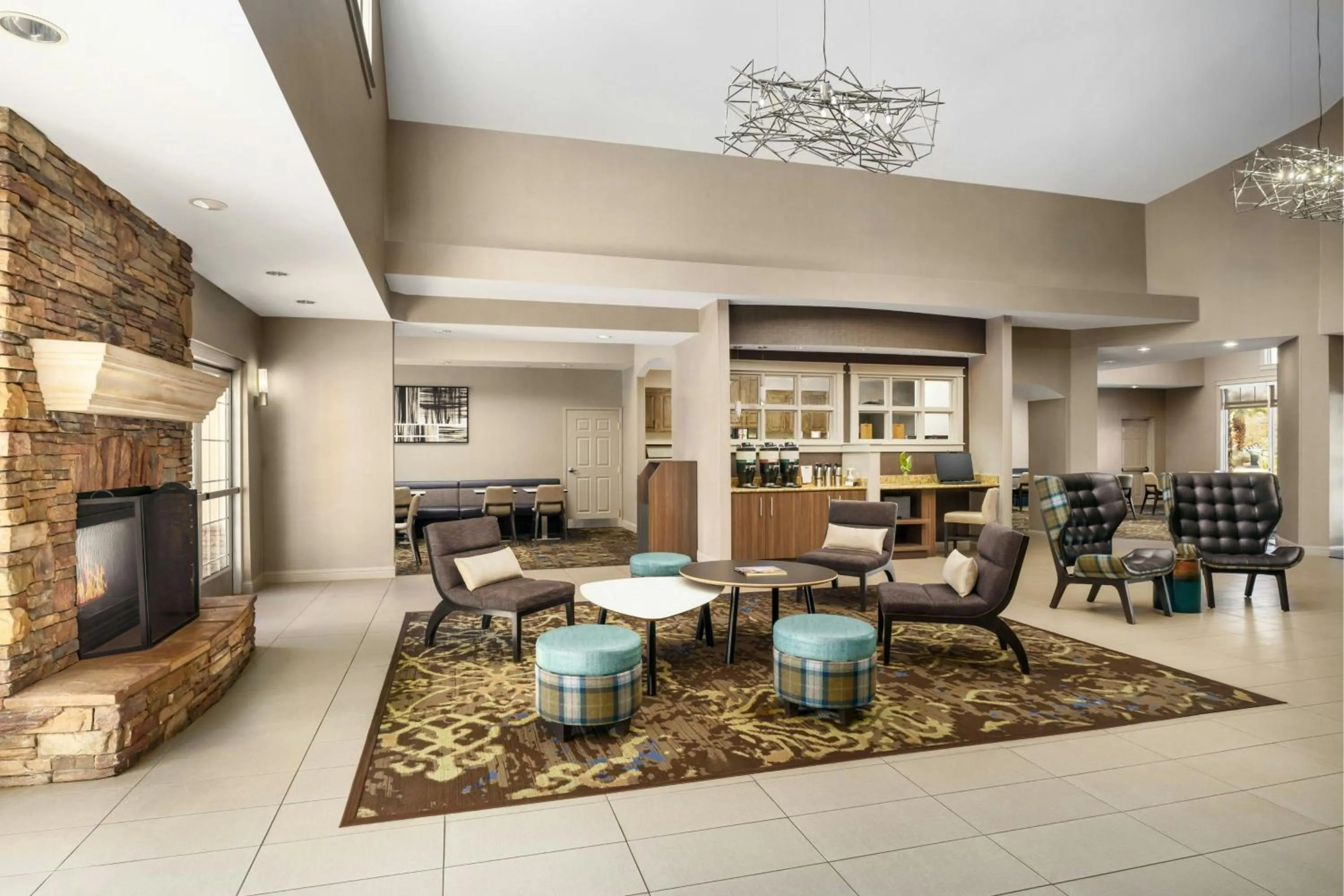 Lobby or reception in Residence Inn By Marriott Las Vegas Stadium Area