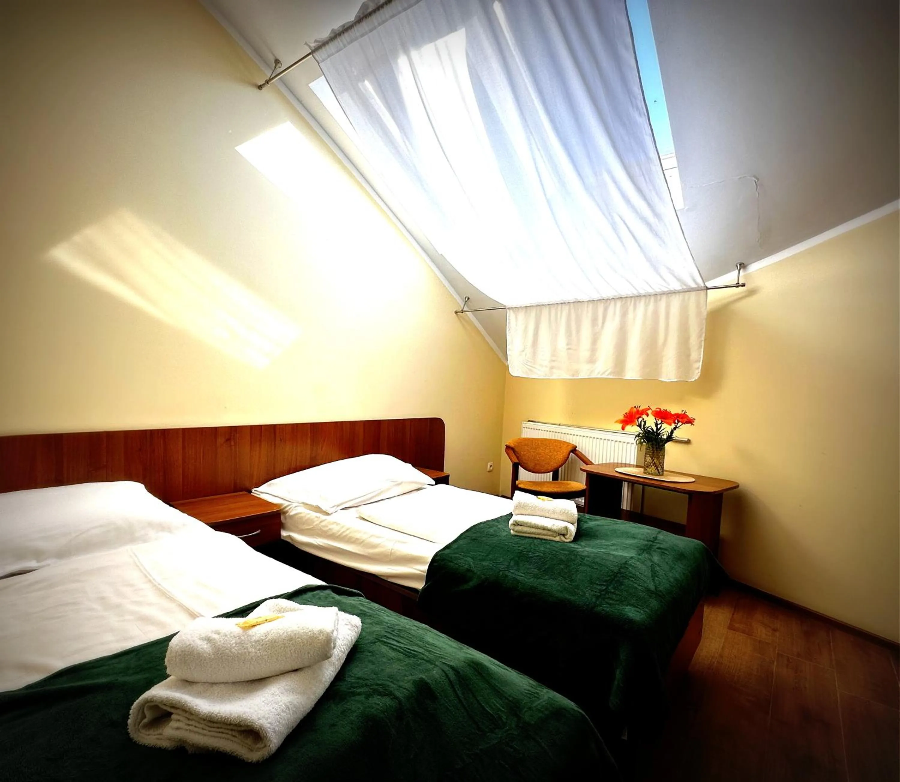 Photo of the whole room, Bed in Rezydencja Korab