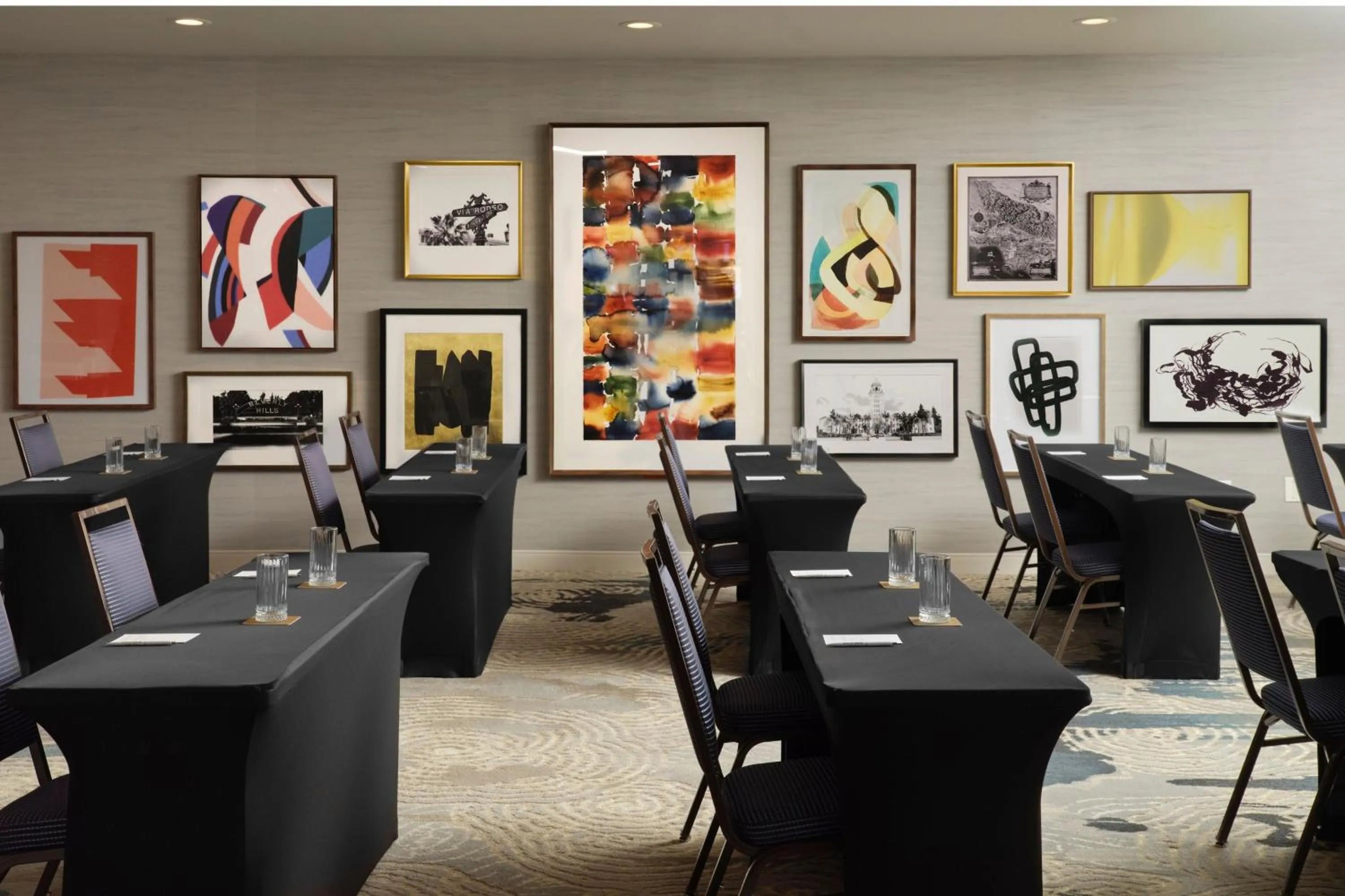Meeting/conference room in Burton House, Beverly Hills, A Tribute Portfolio Hotel