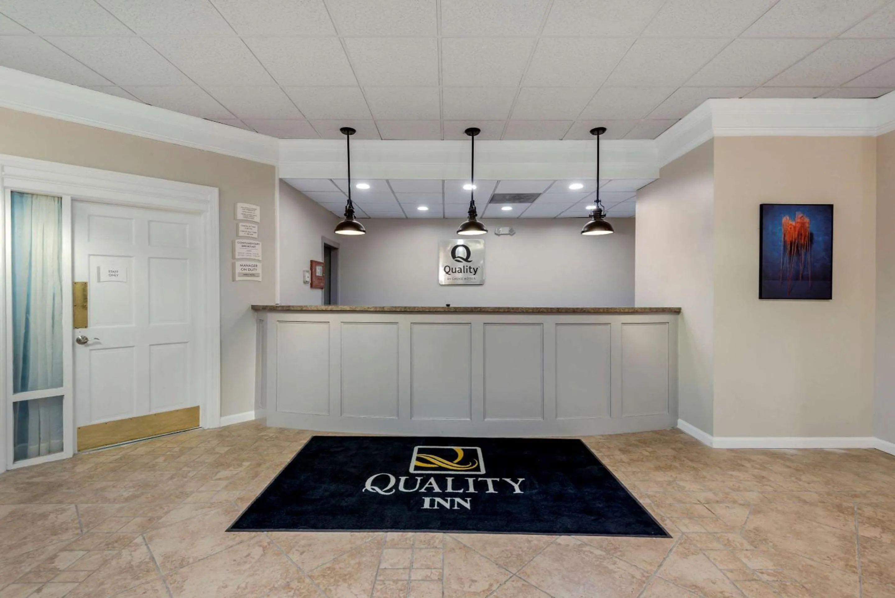 Lobby or reception in Quality Inn & Suites New Hartford - Utica