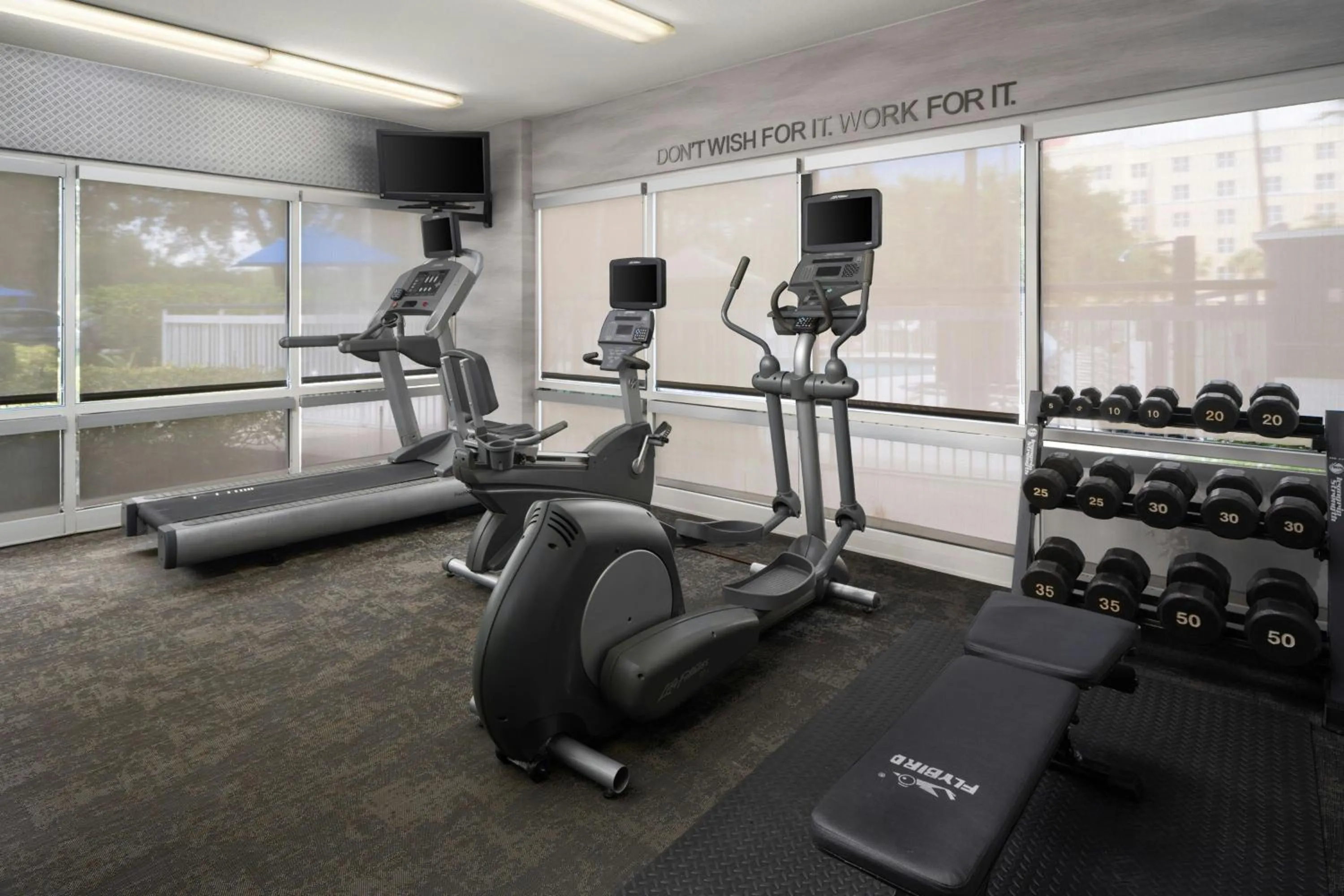Fitness centre/facilities in Fairfield Inn Orlando Airport