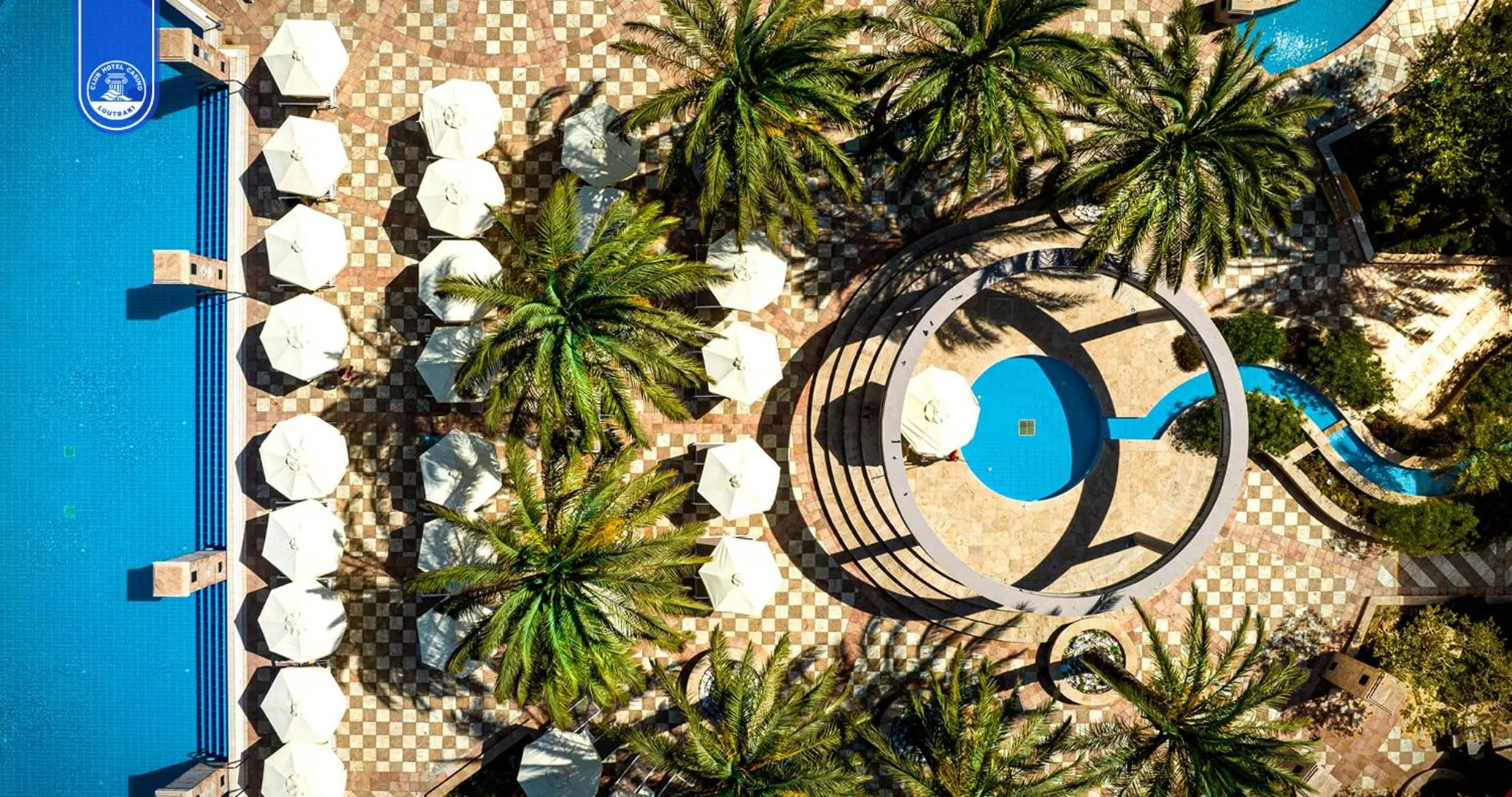 Swimming pool in Club Hotel Casino Loutraki