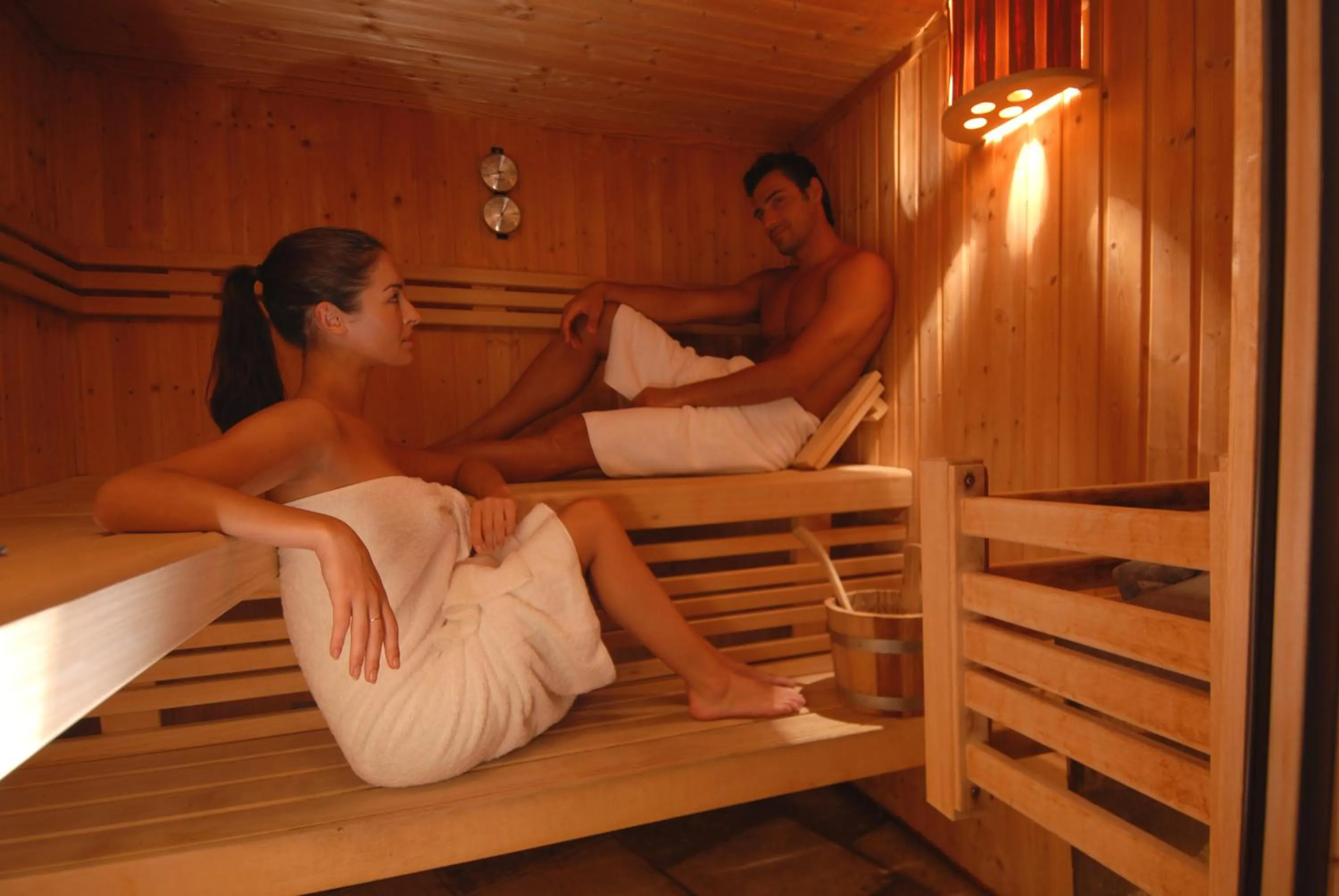 Sauna in Club Hotel Casino Loutraki