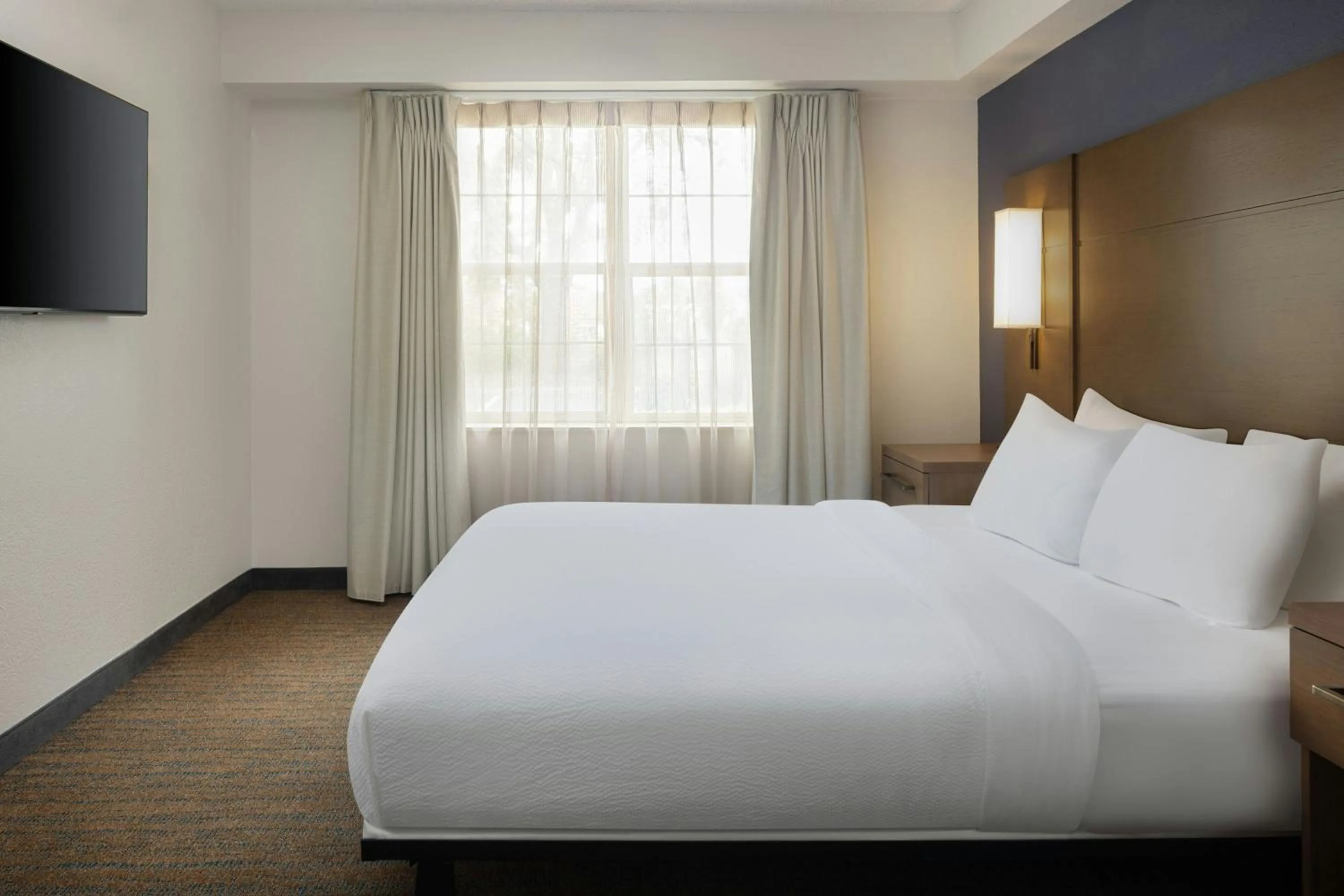 Bedroom, Bed in Residence Inn by Marriott Orlando East/UCF Area