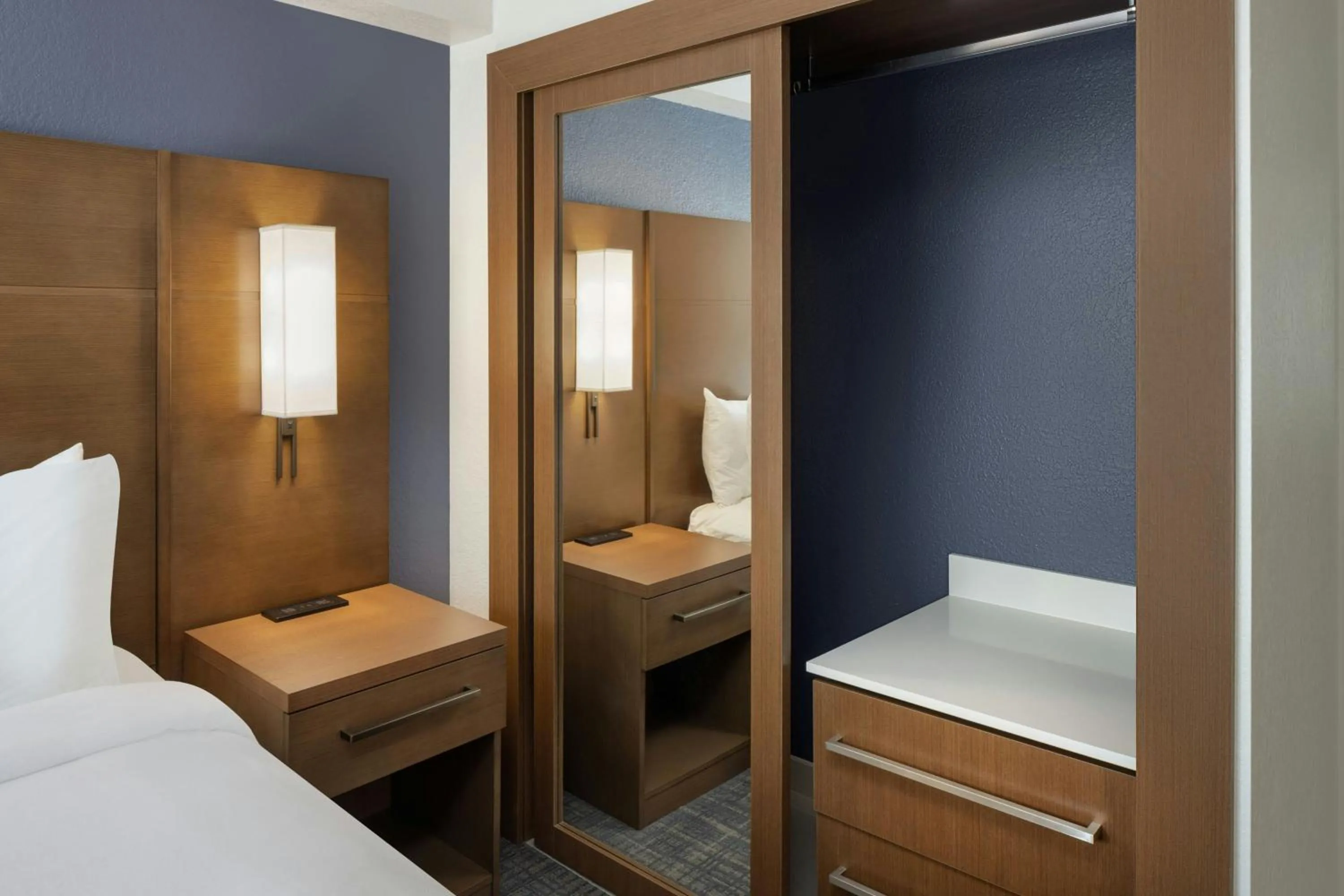 Bedroom, Bed in Residence Inn by Marriott Orlando East/UCF Area