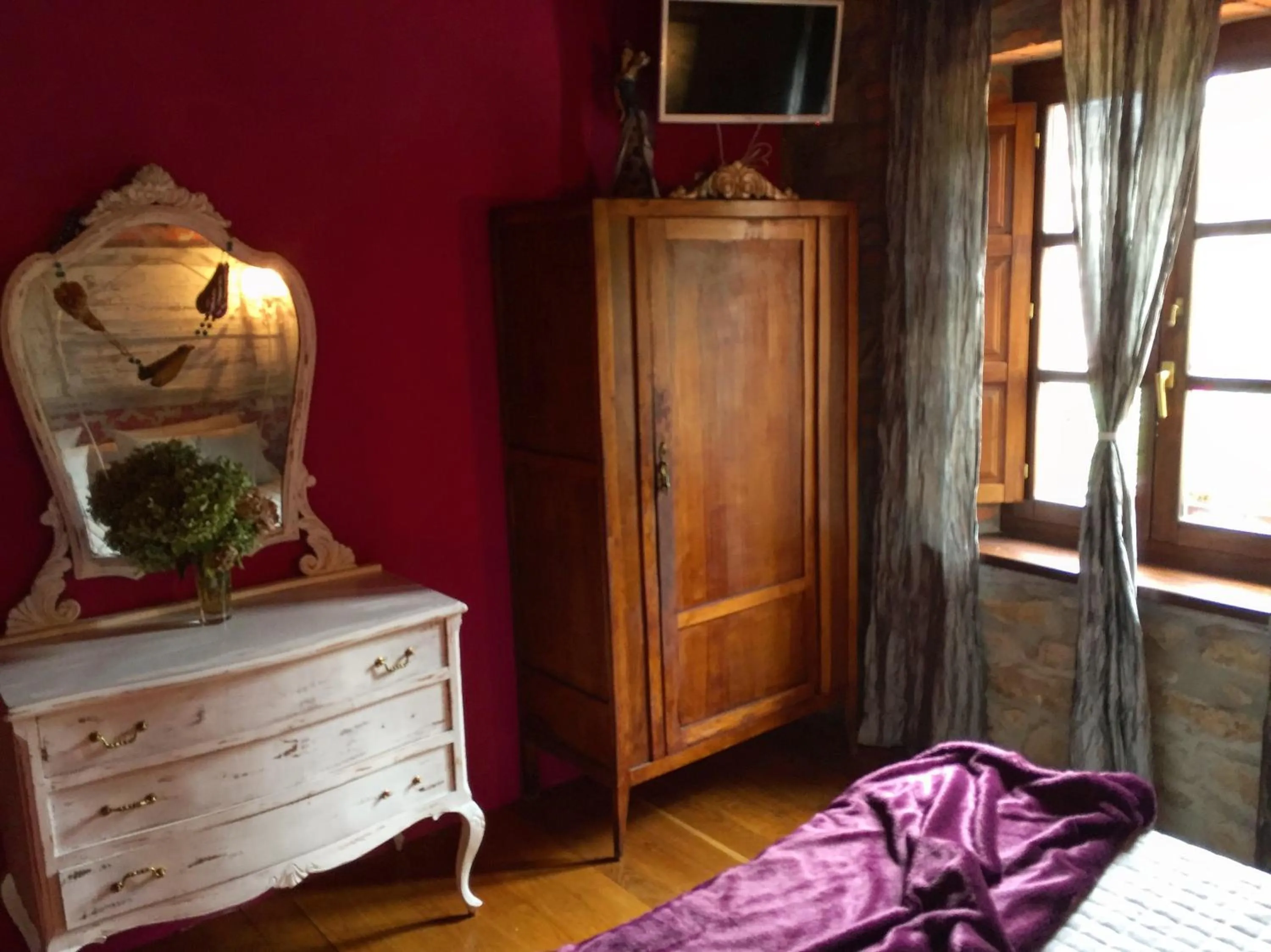 Bed in La Casona de Rudagüera