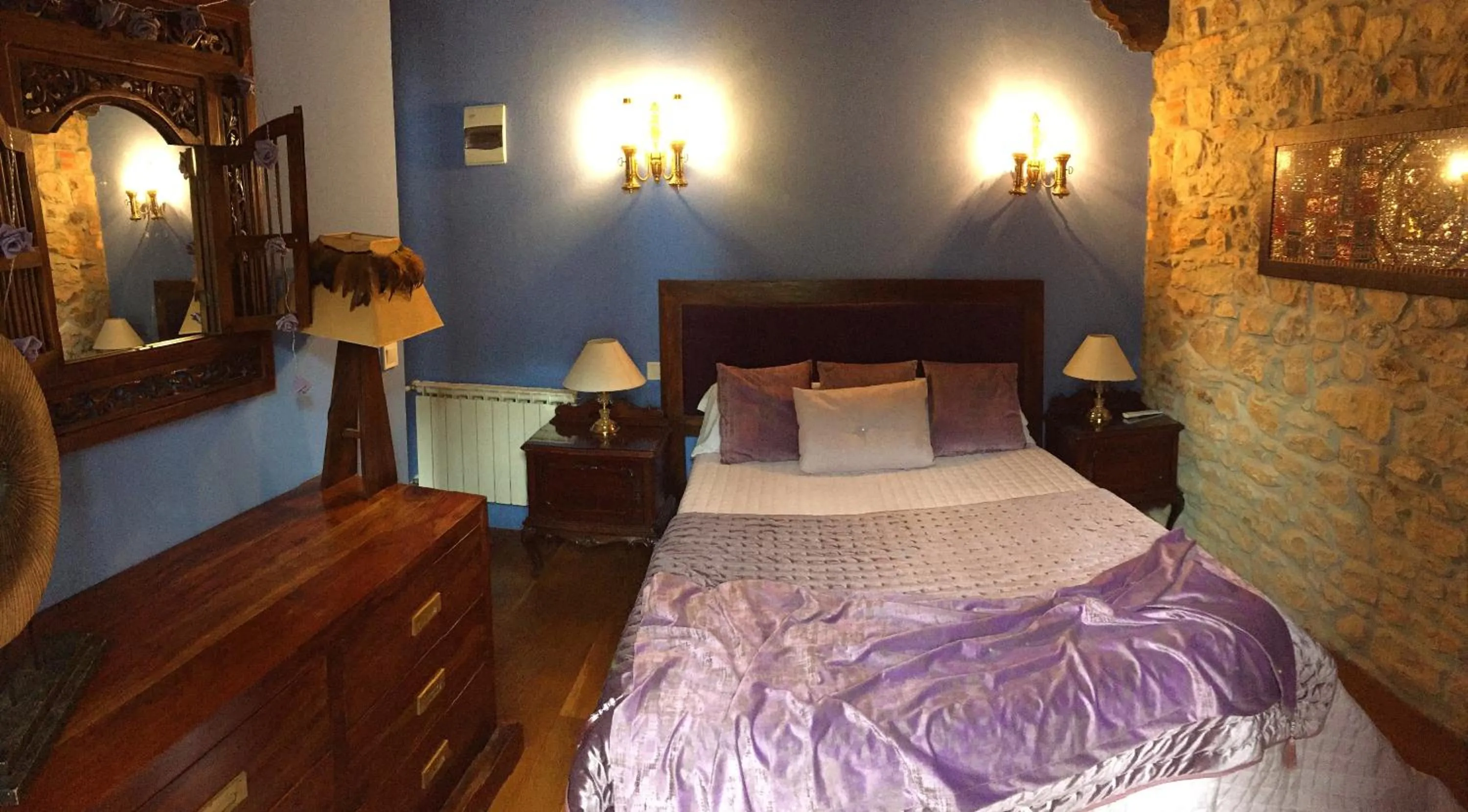 Bed in La Casona de Rudagüera