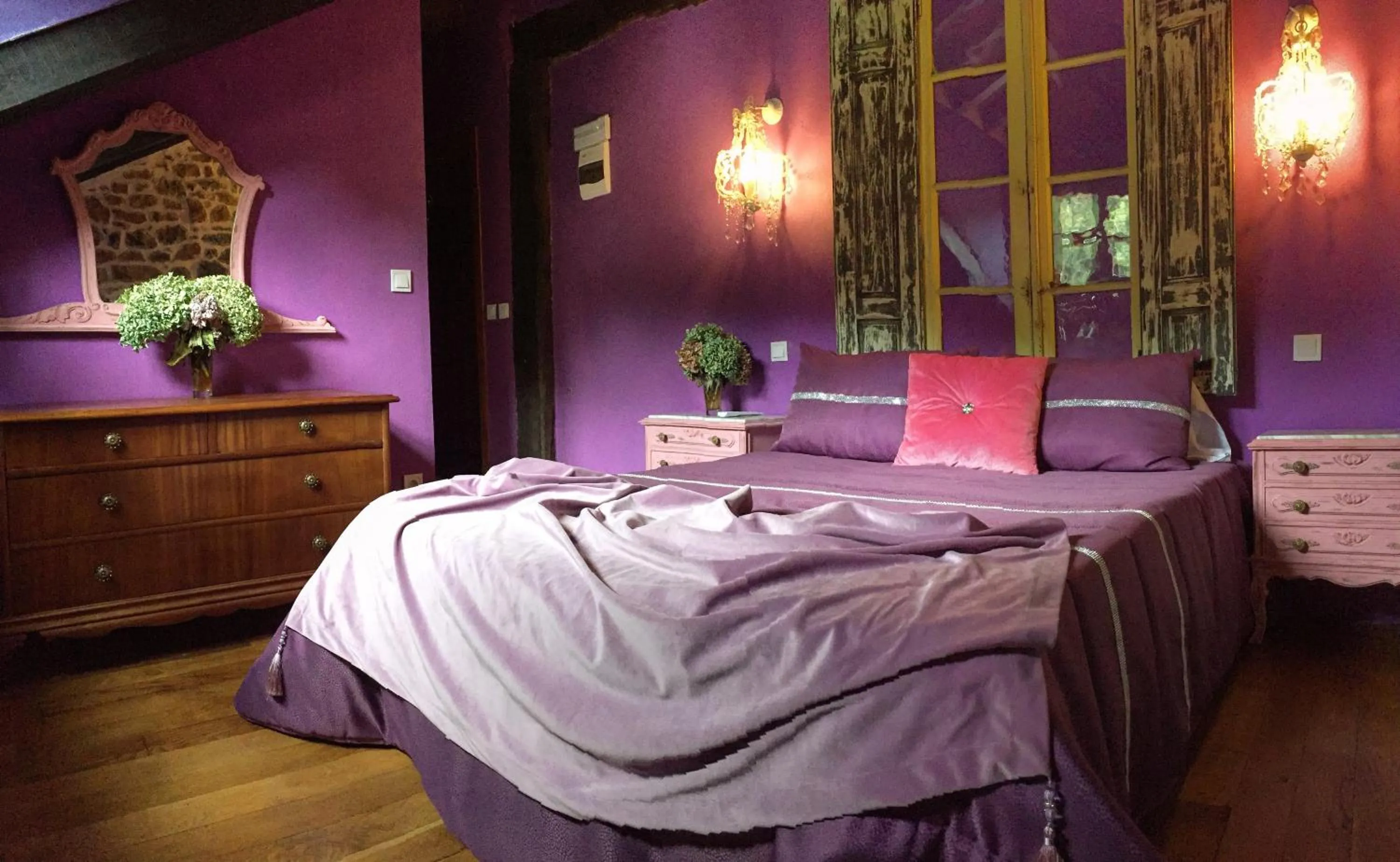 Bed in La Casona de Rudagüera