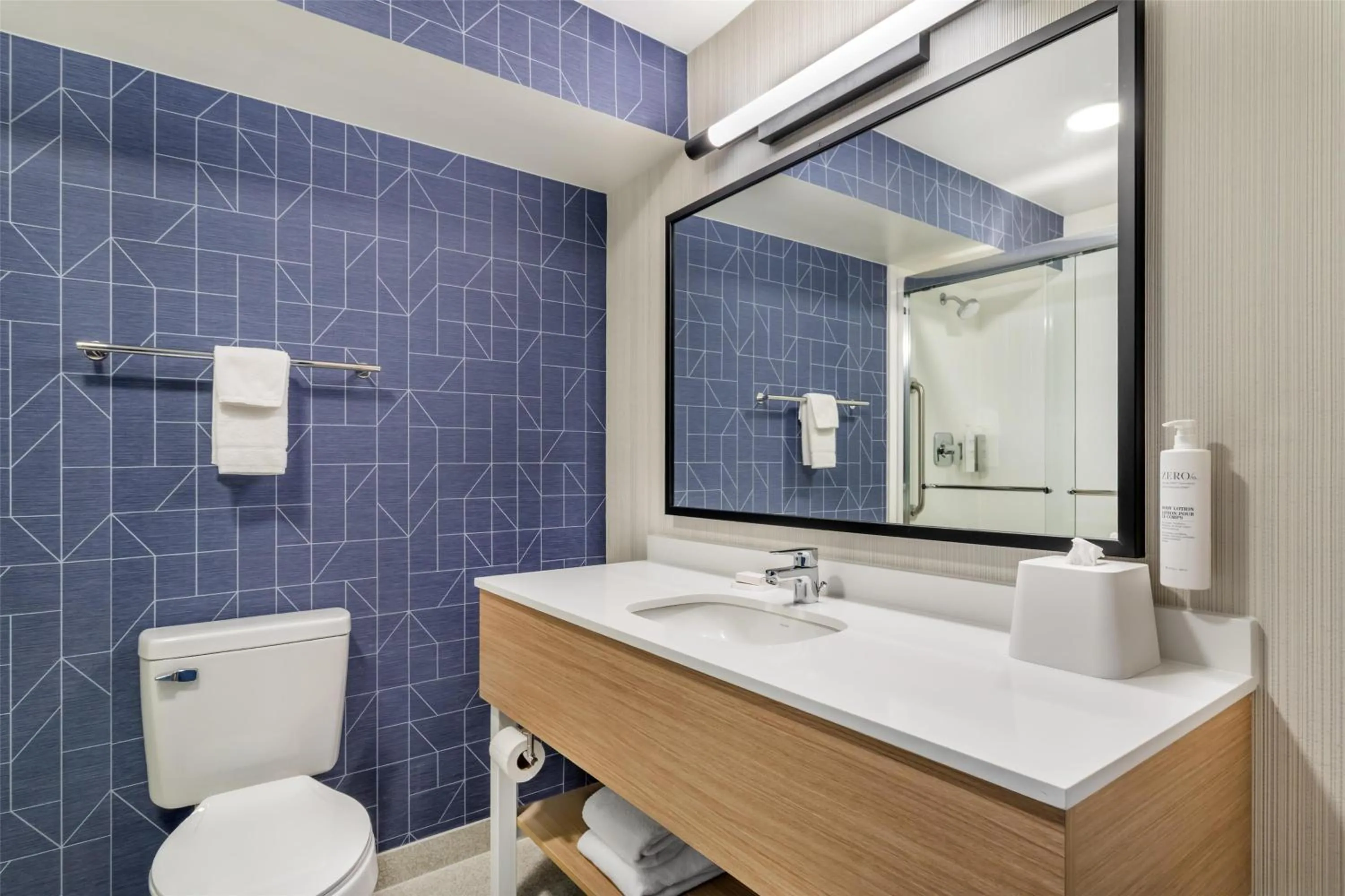 Bathroom in Spark by Hilton Knoxville North I-75